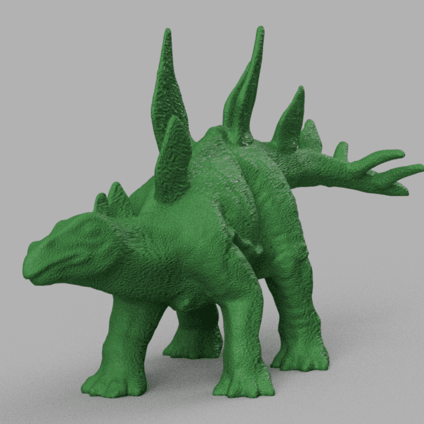 dinosaur pic dos 2 3d model