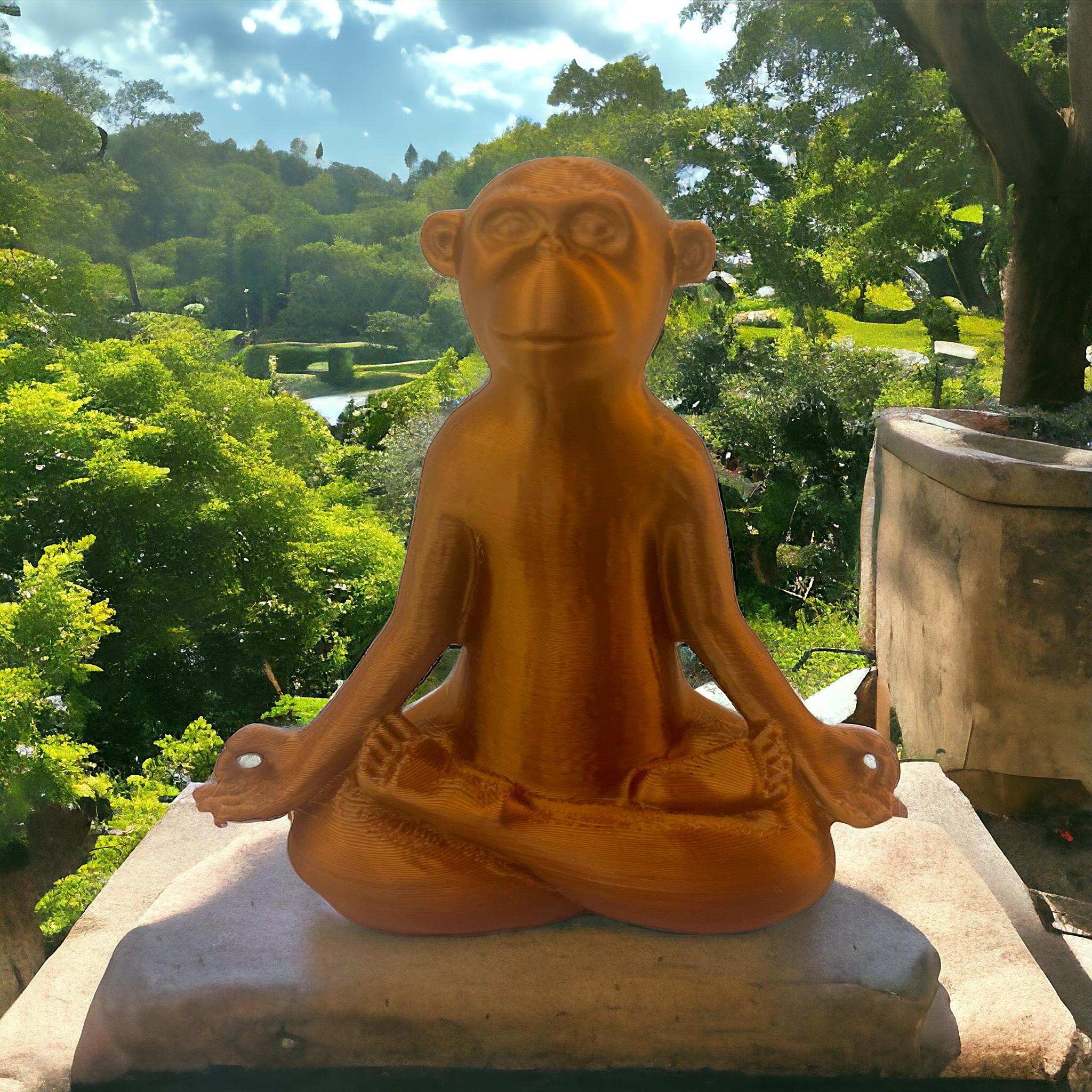 Yoga Monkey 3d model