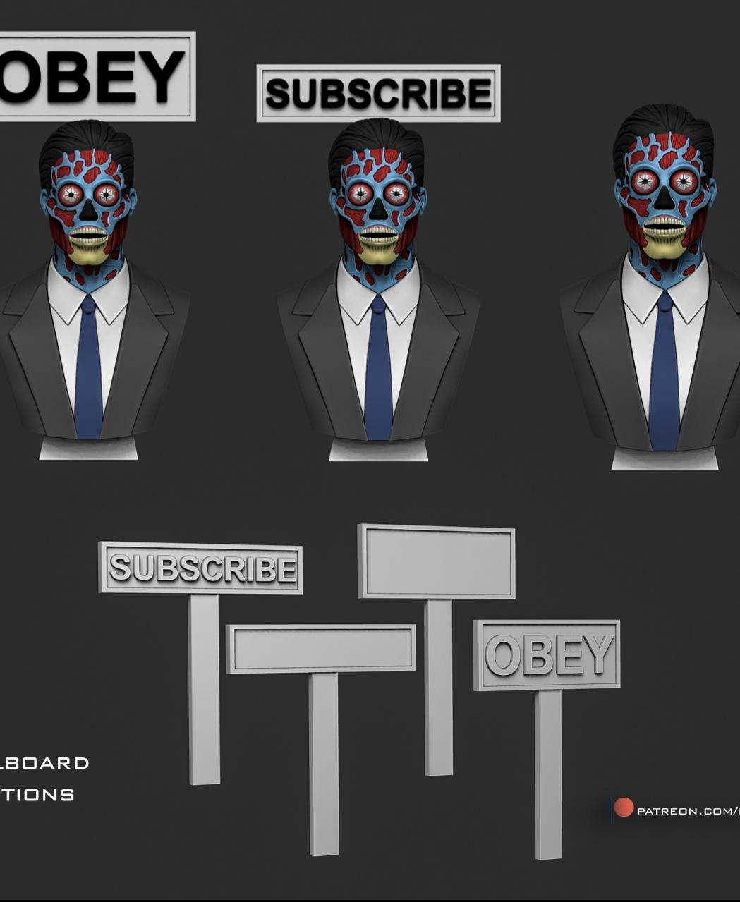 They live 3d model