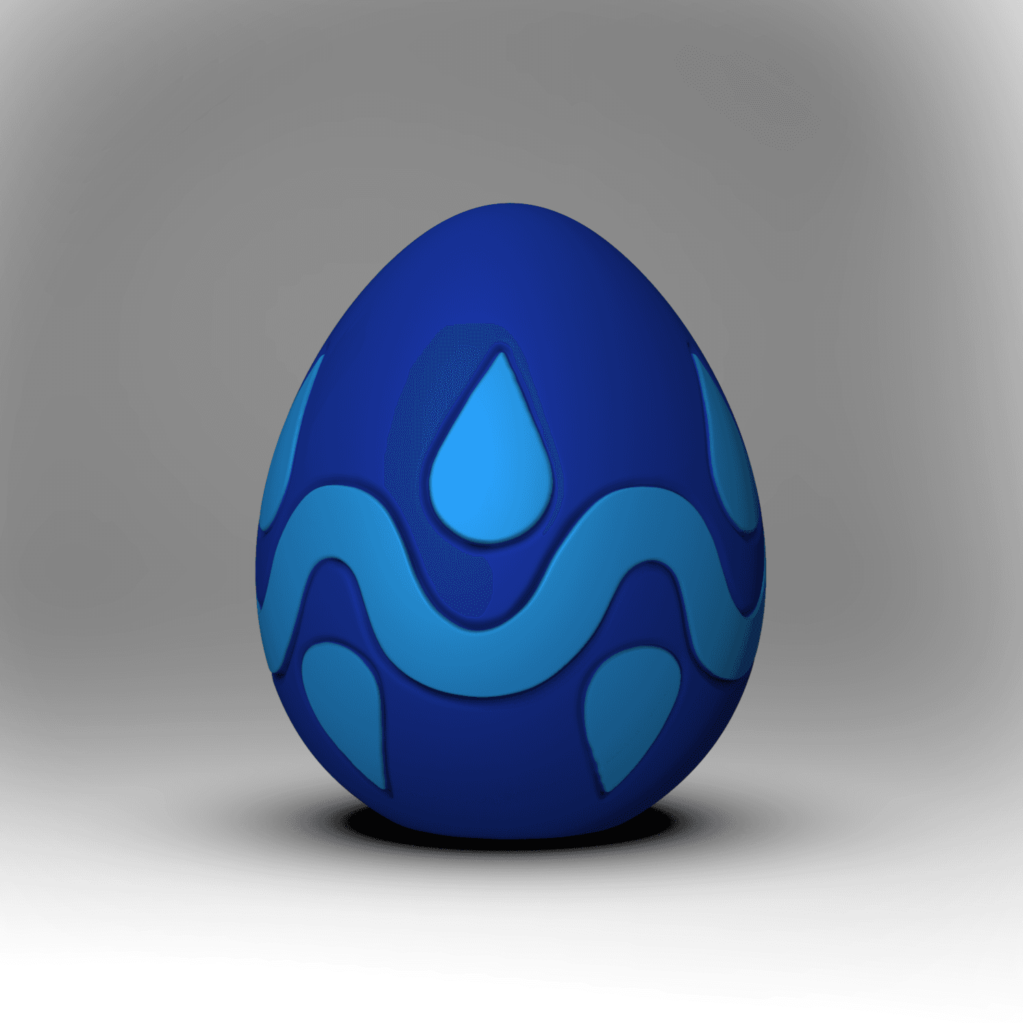 Damp Egg Bank/Container  3d model