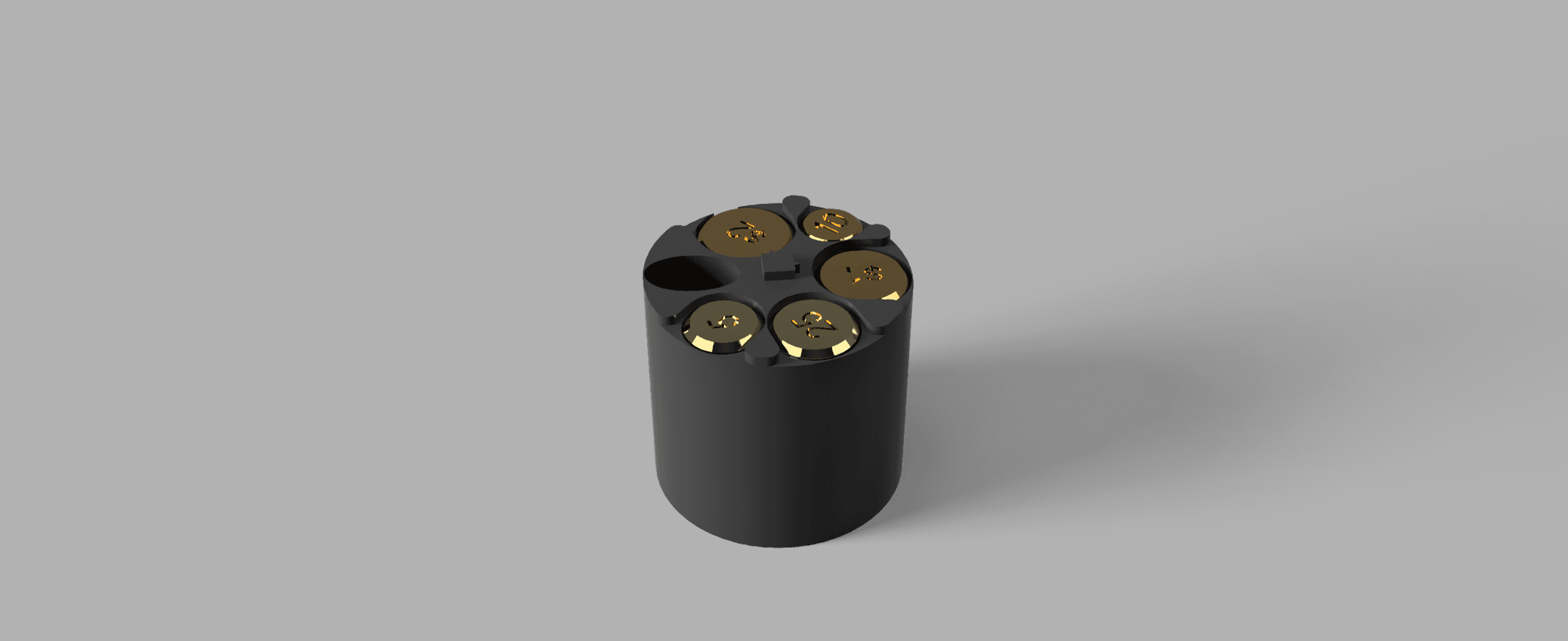 Cup holder Coin Organizer  3d model