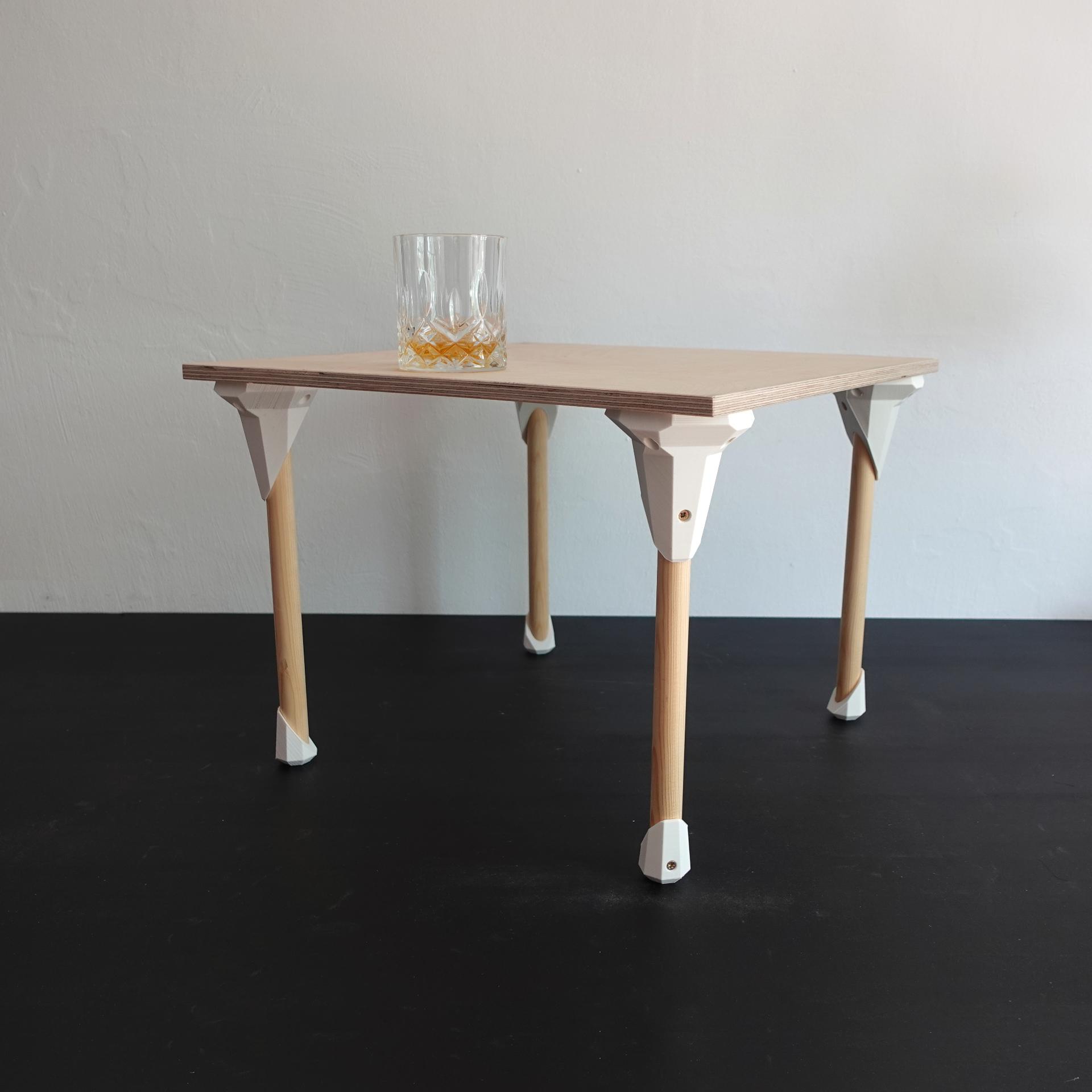 Side table 3d model