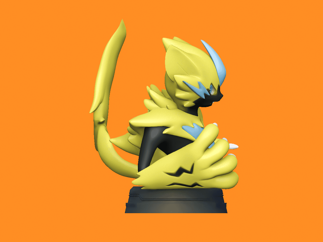 Zeraora Figure - Free 3D print model 3d model