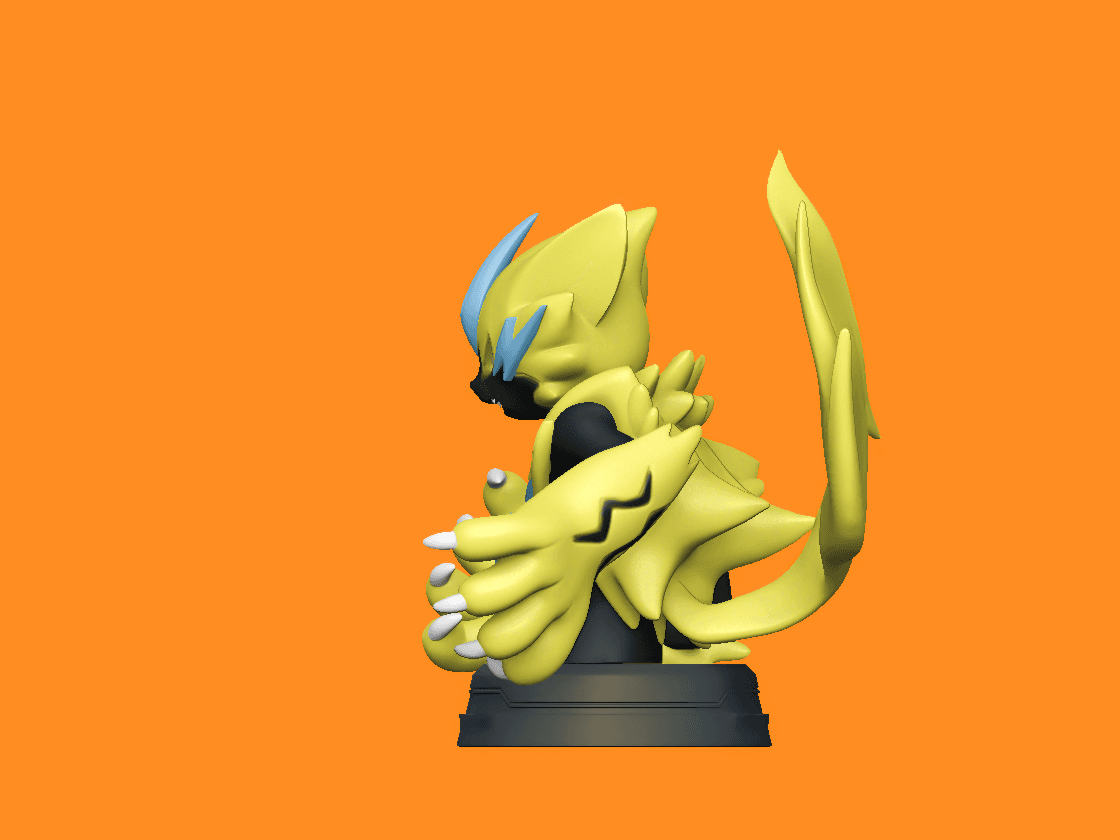 Zeraora Figure - Free 3D print model 3d model