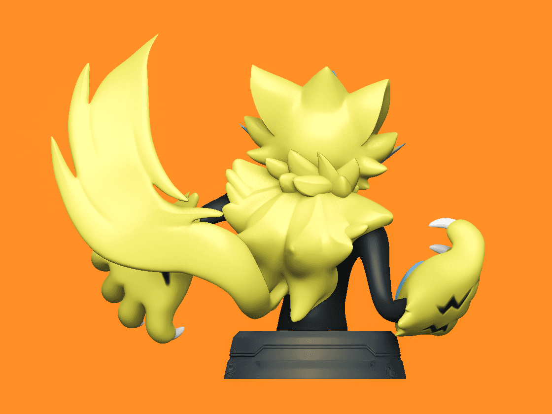 Zeraora Figure - Free 3D print model 3d model