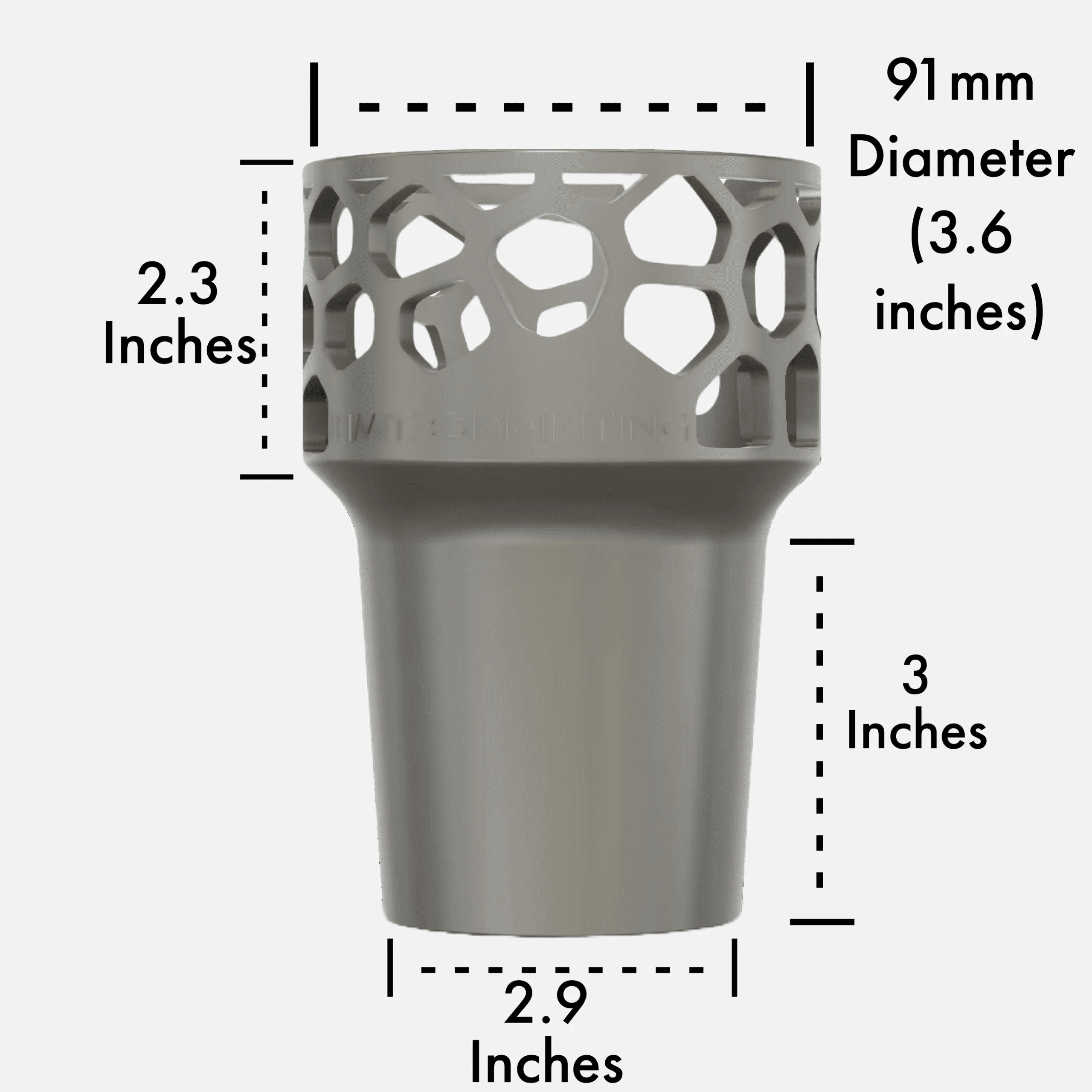 26oz Yeti Rambler Cap Cup Adapter (Personal Use) 3d model