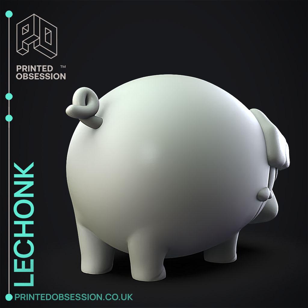 Lechonk  3d model