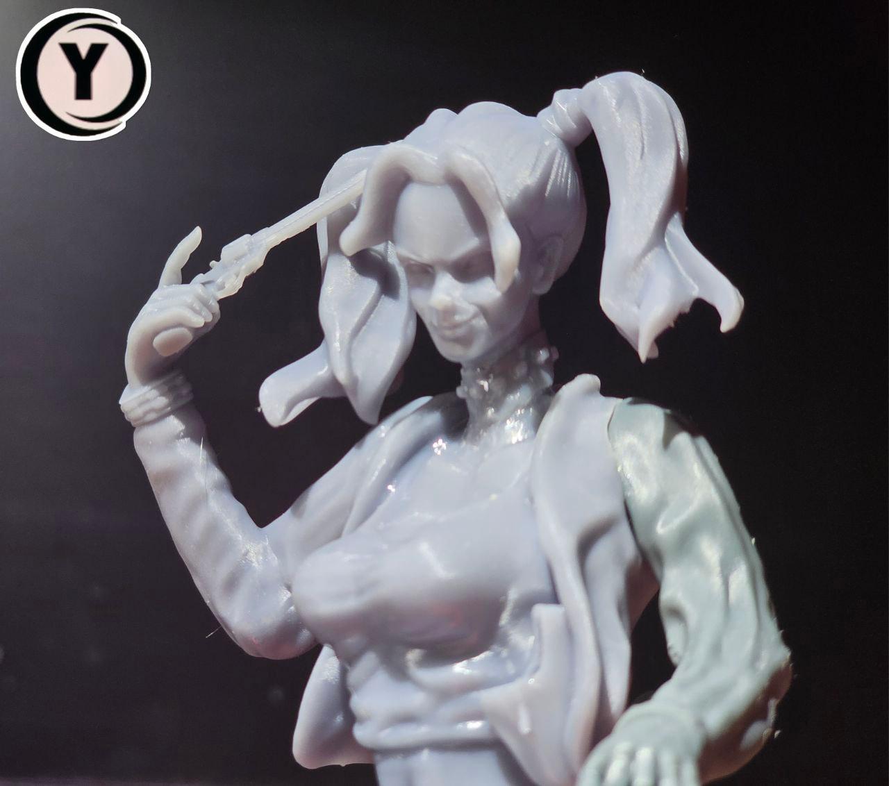 Harley quinn Fan Art sculture  3d model