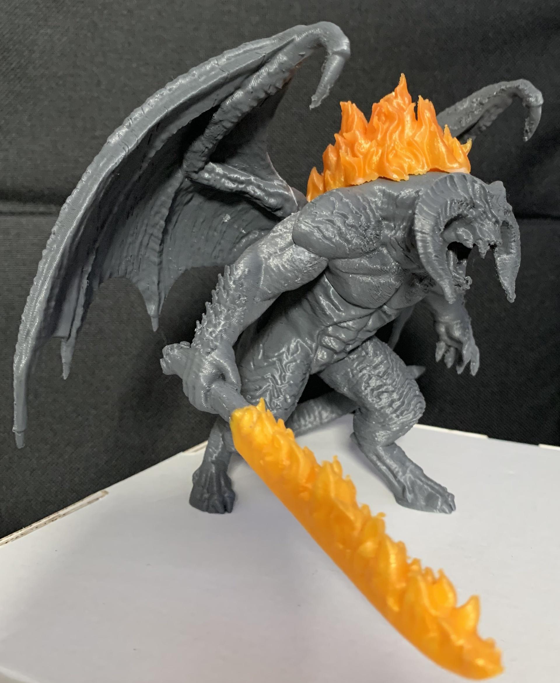 Balrog Figure - Lord of the Rings (Pre-Supported) - Eryone and protopasta - 3d model