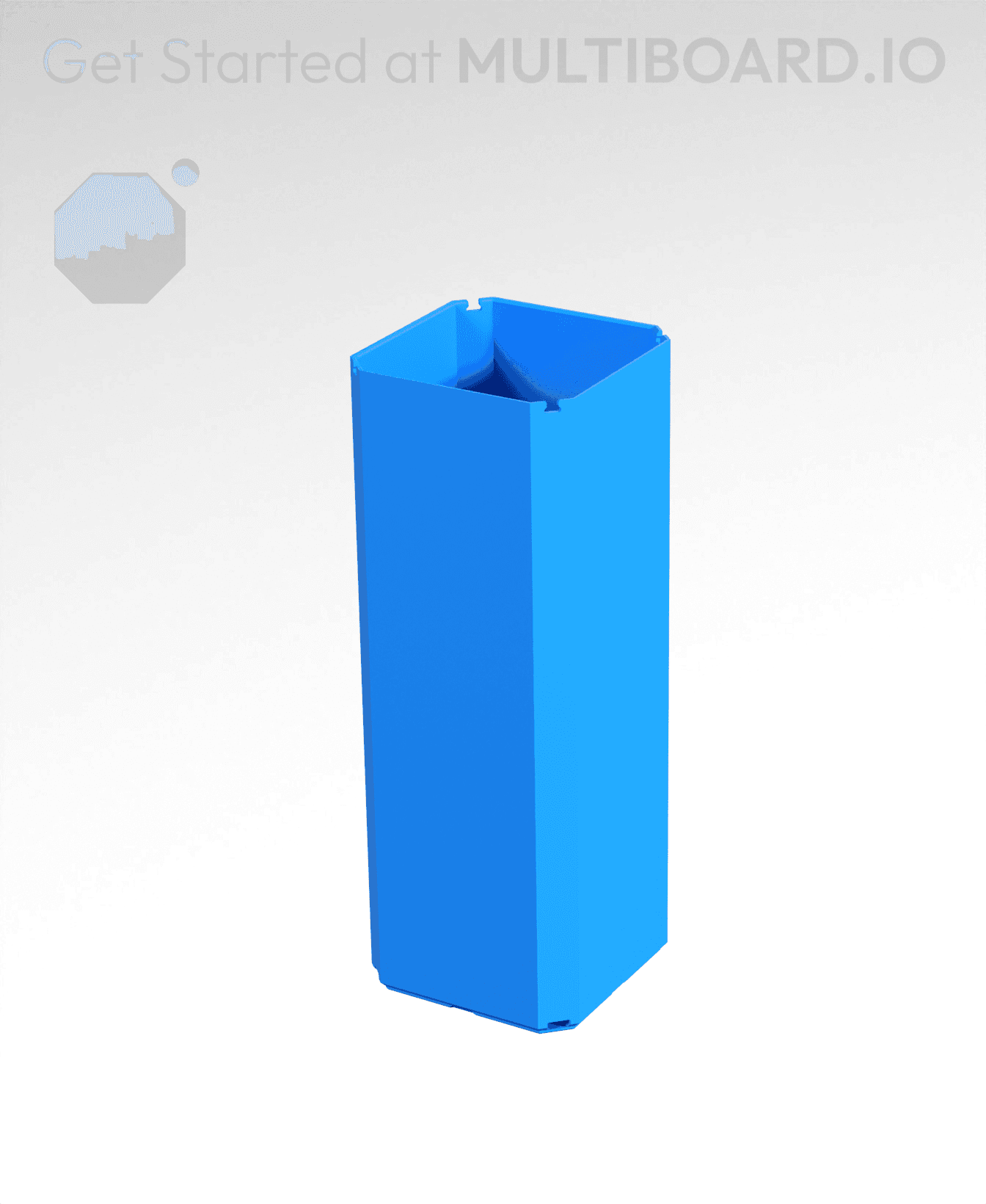 1x1x2.5 - Bin - Multibin Insert 3d model