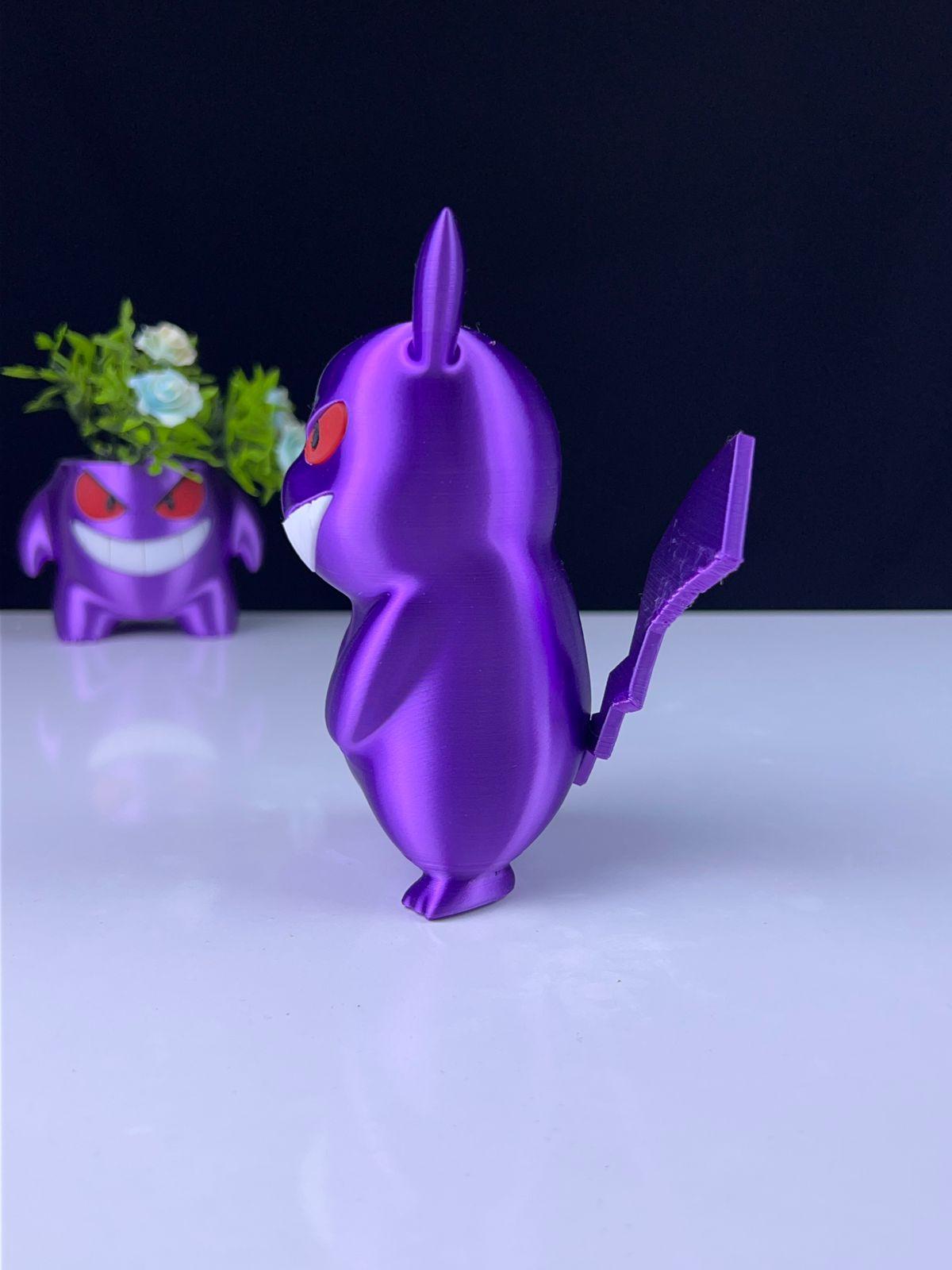 gengar pikachu 3d model