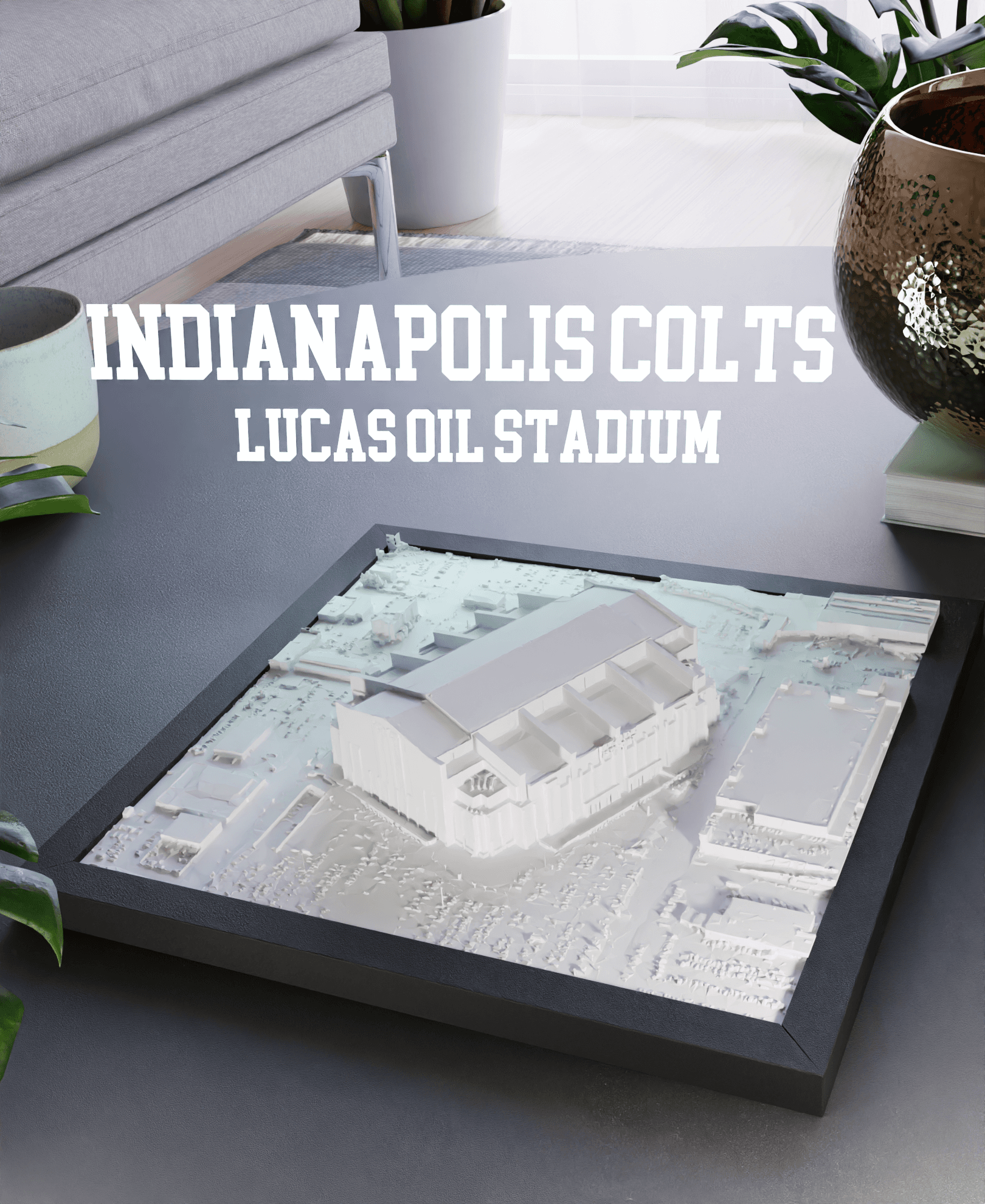 Indianapolis Colts - Lucas Oil Stadium 3d model