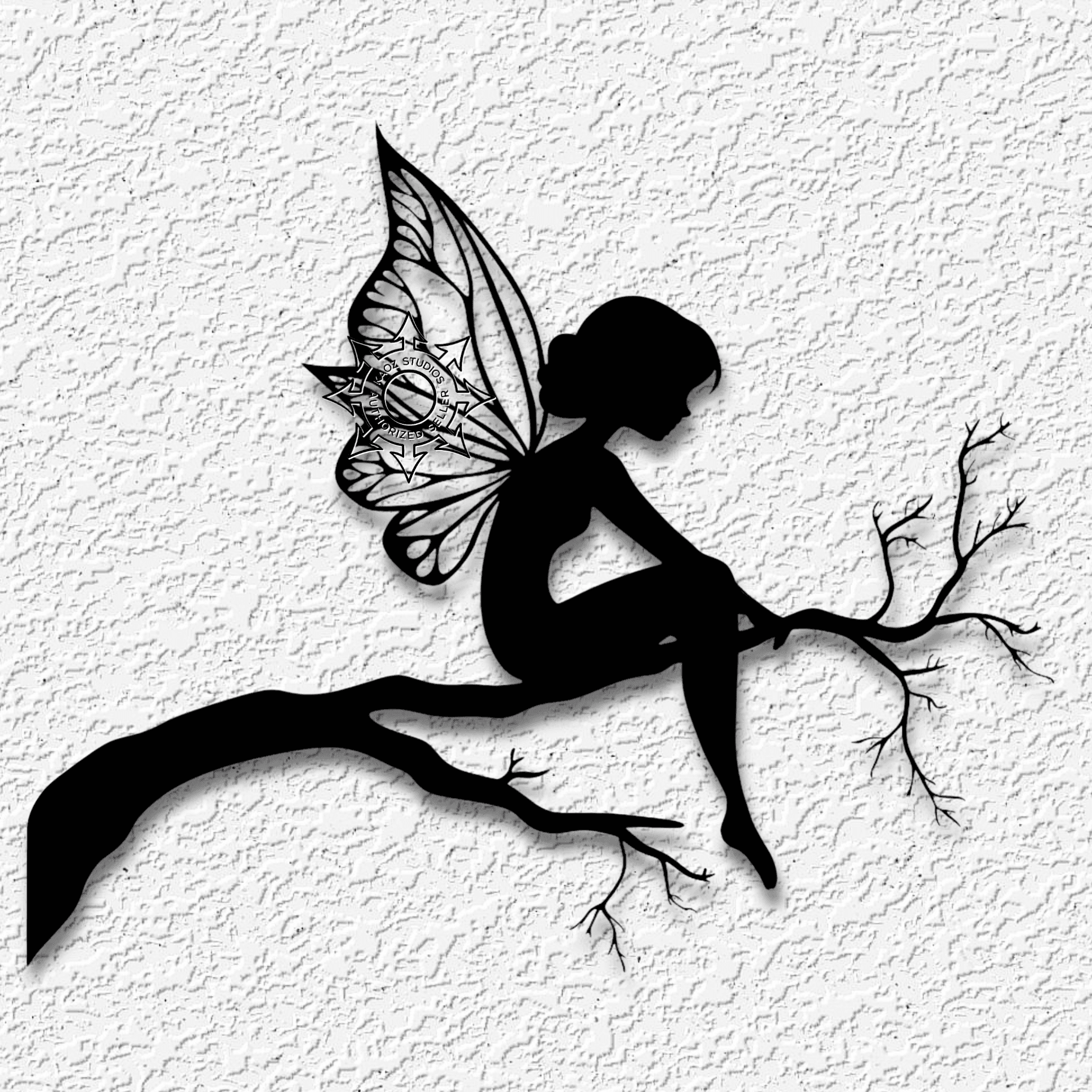 Forest Fairie wall art Sprite Fairy decor  3d model