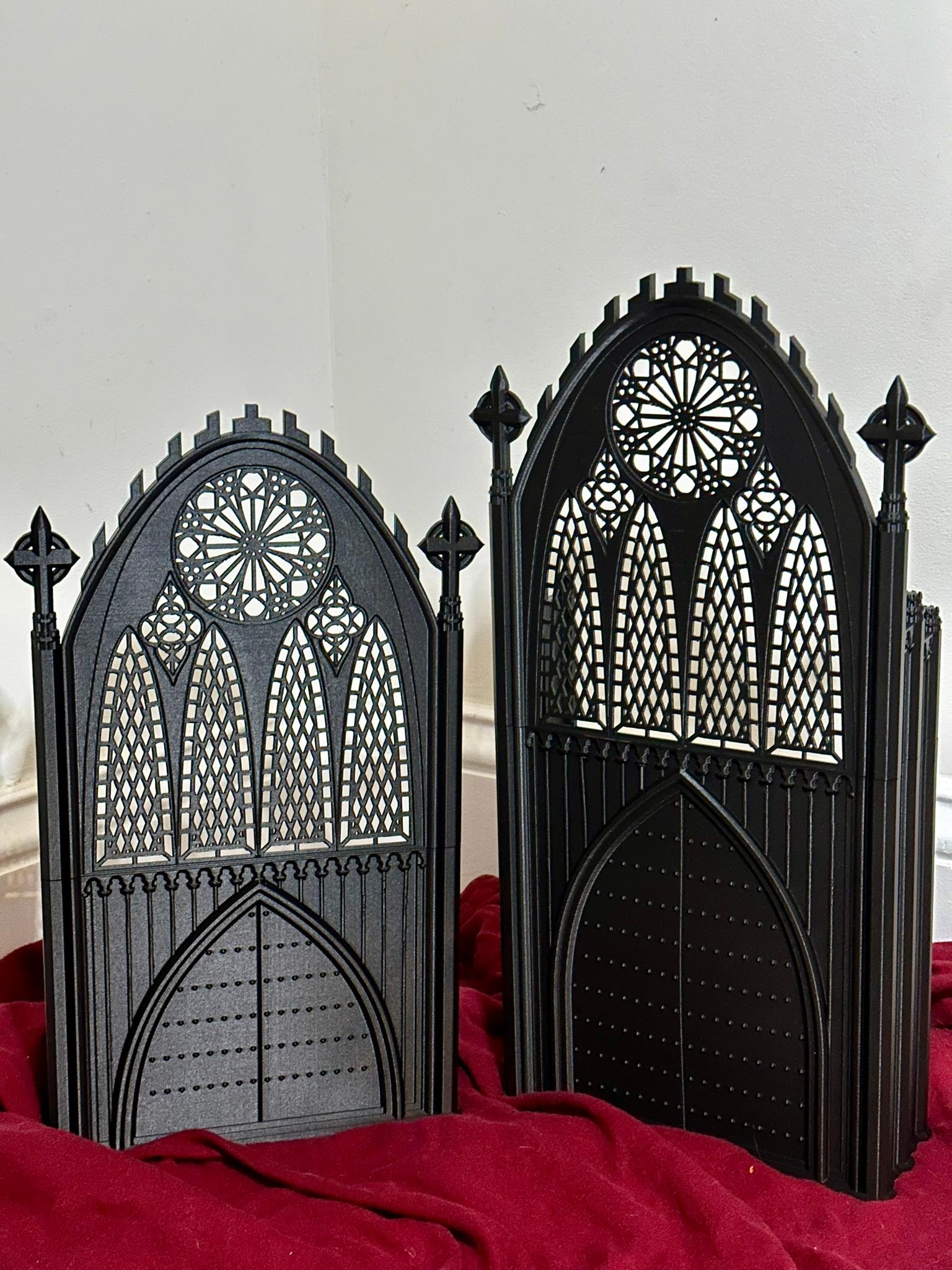 IMPROVED Gothic Cathedral Jewelry Display 3d model