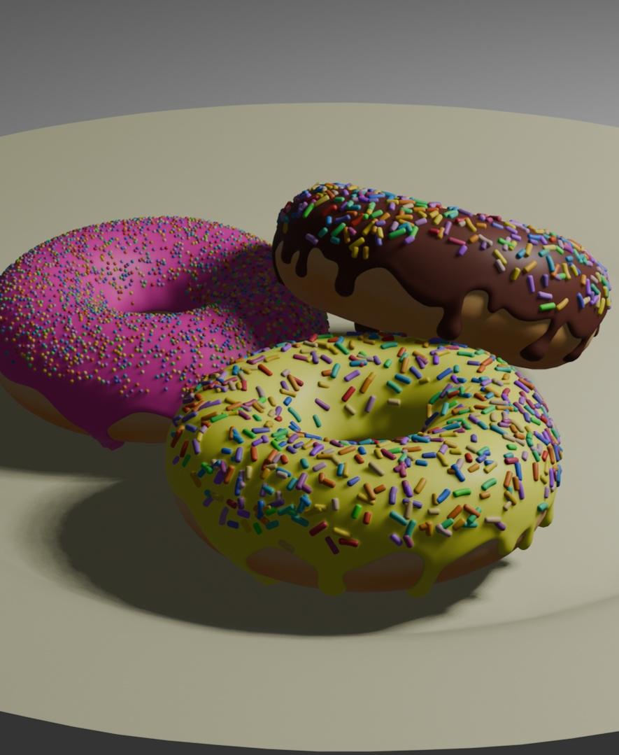 Donut.blend 3d model