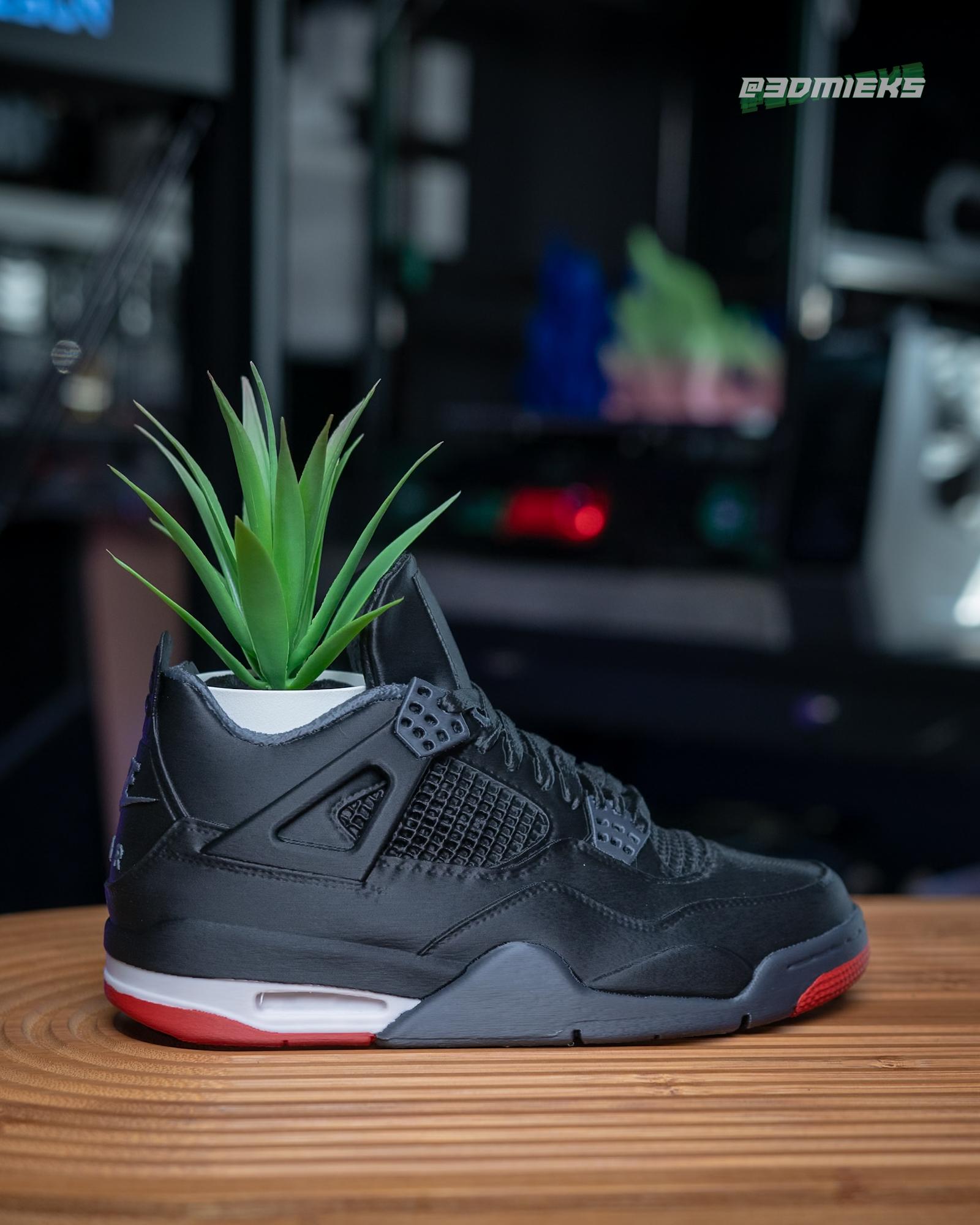 Jordan 4 Display / Mini Sneaker Planter 3d model