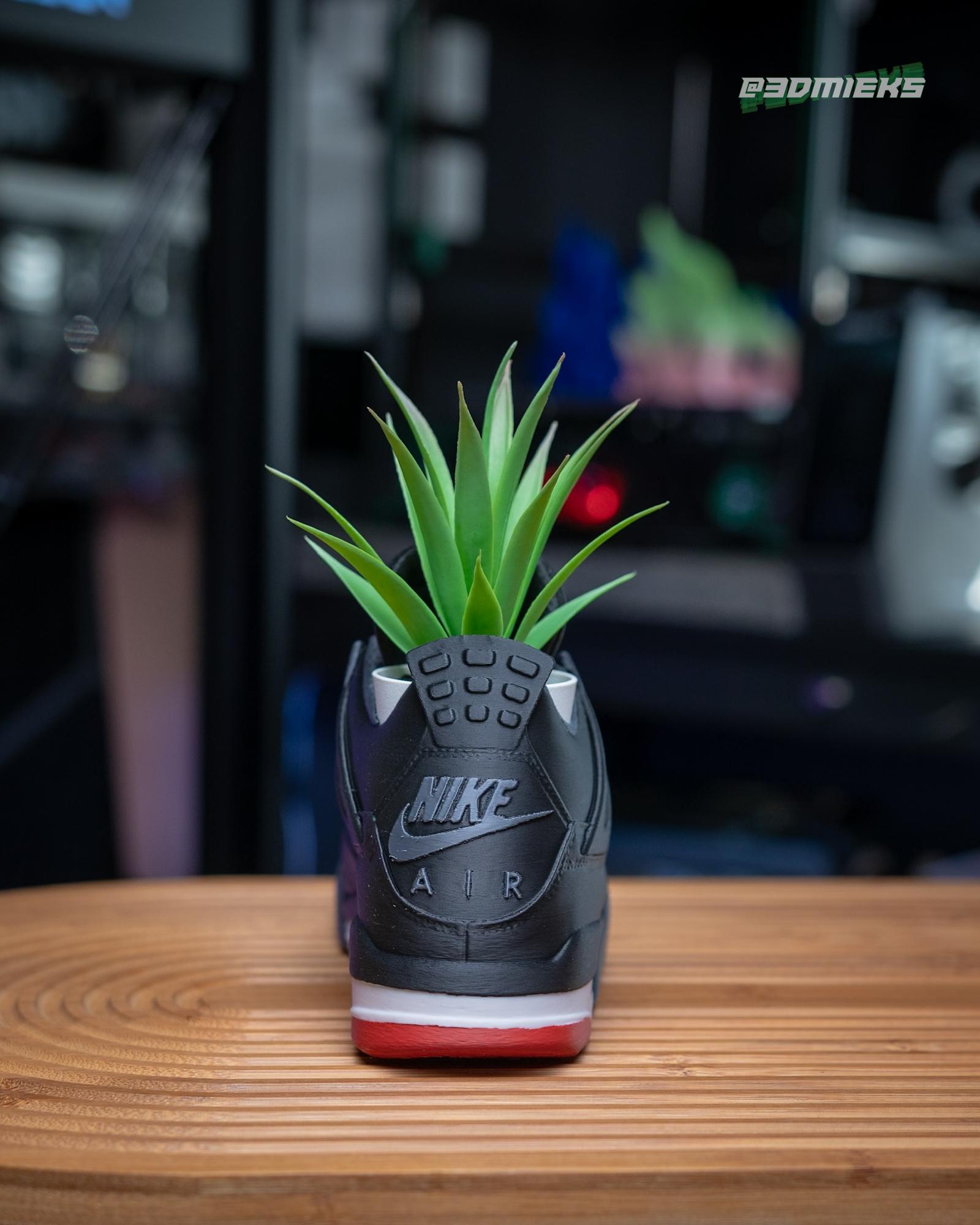 Jordan 4 Display / Mini Sneaker Planter 3d model