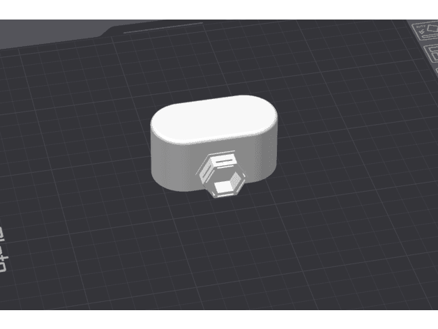 Wyze Earbuds holder for HSW (honeycomb storage wall) 3d model