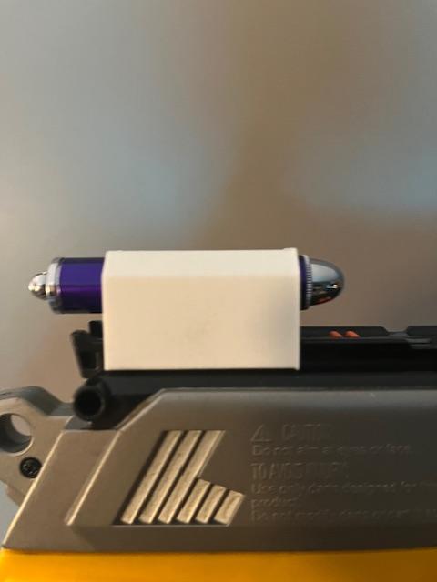 nerf laser mount 3d model
