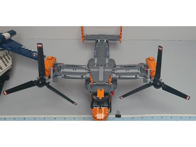Lego 42113 Tilt-Rotor Wall Mount  3d model