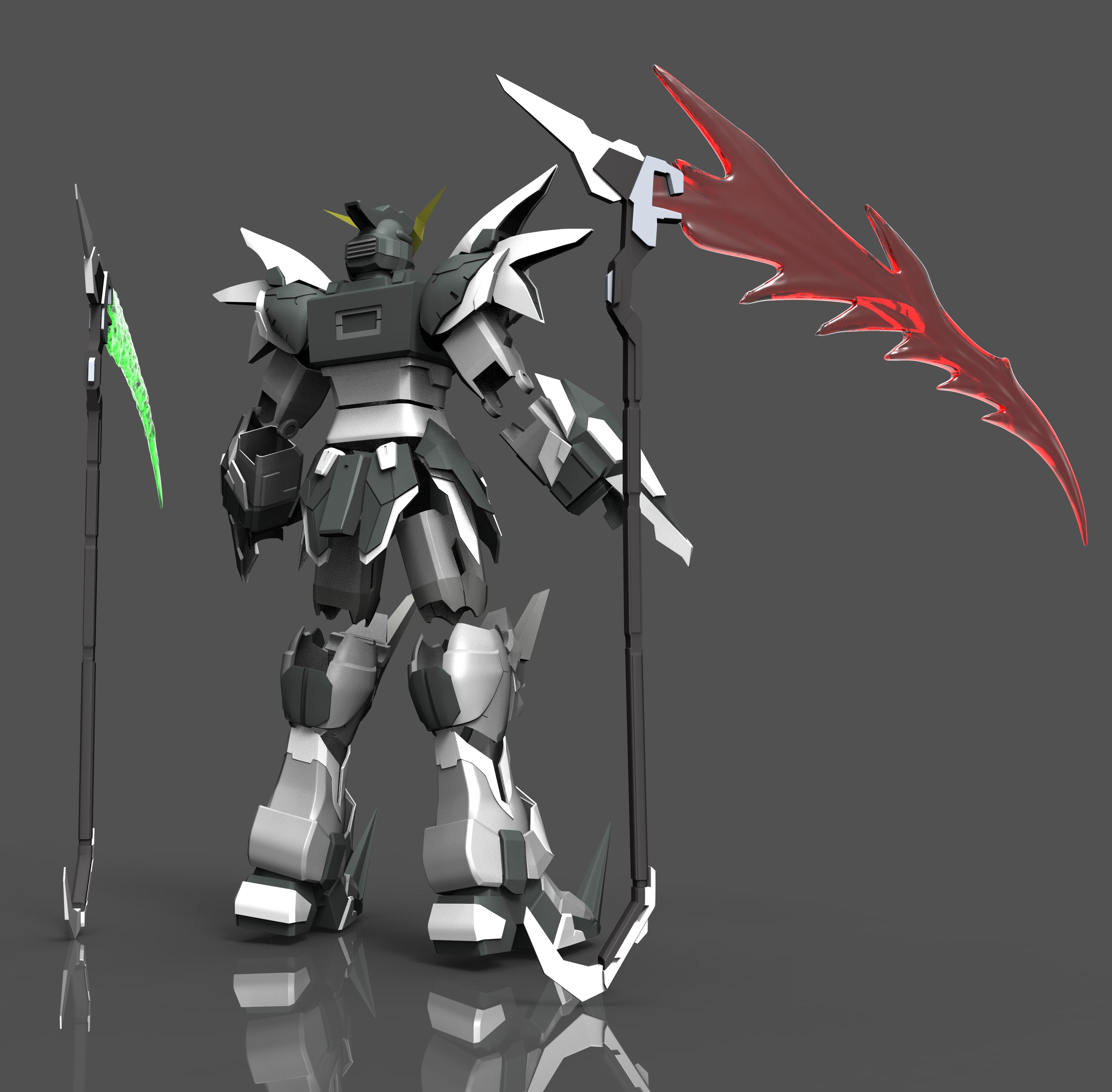 Deathscythe Armor 3d model