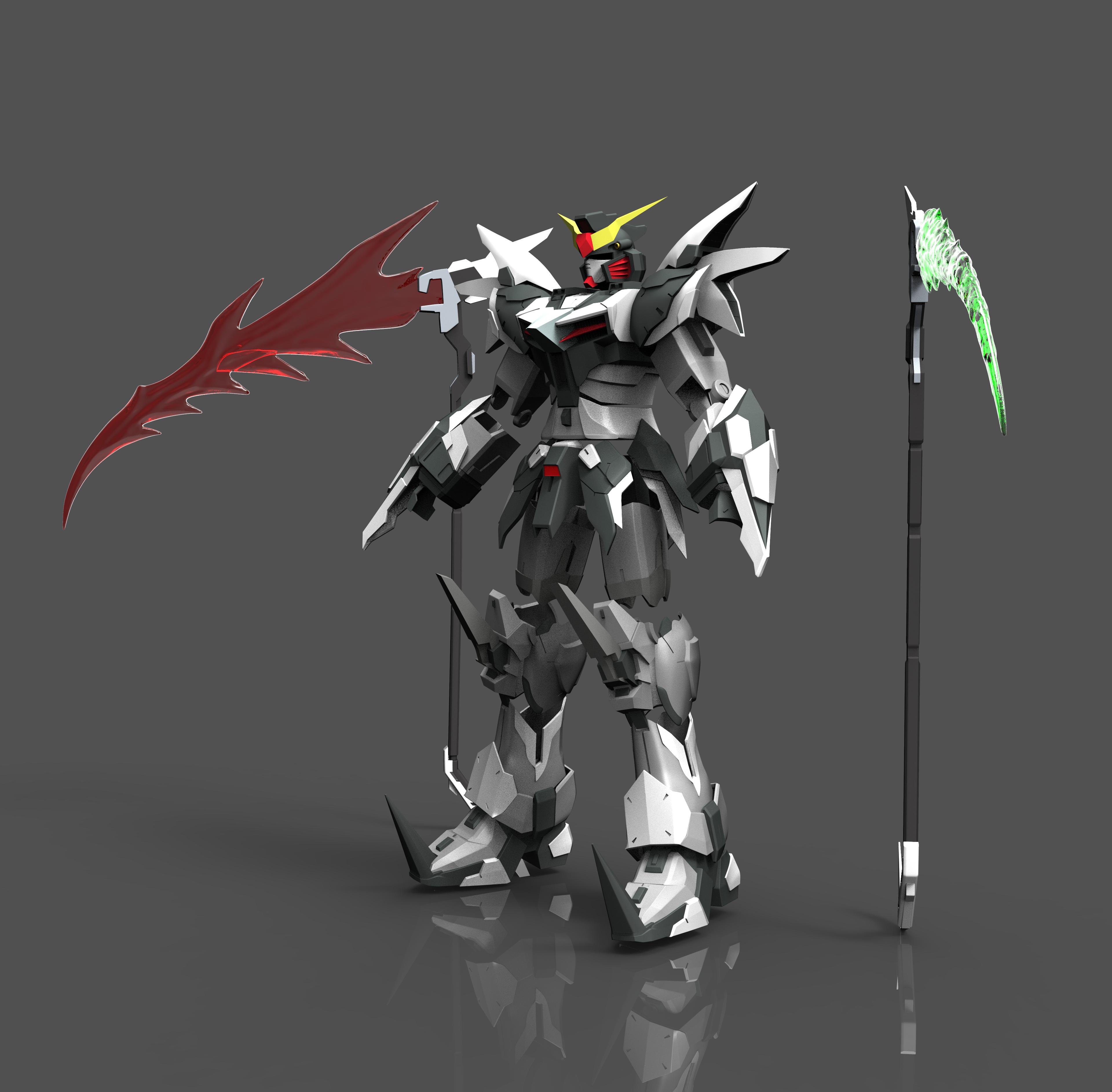 Deathscythe Armor 3d model