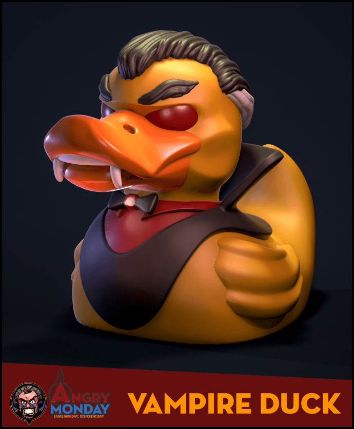 Vampire Duck 3d model