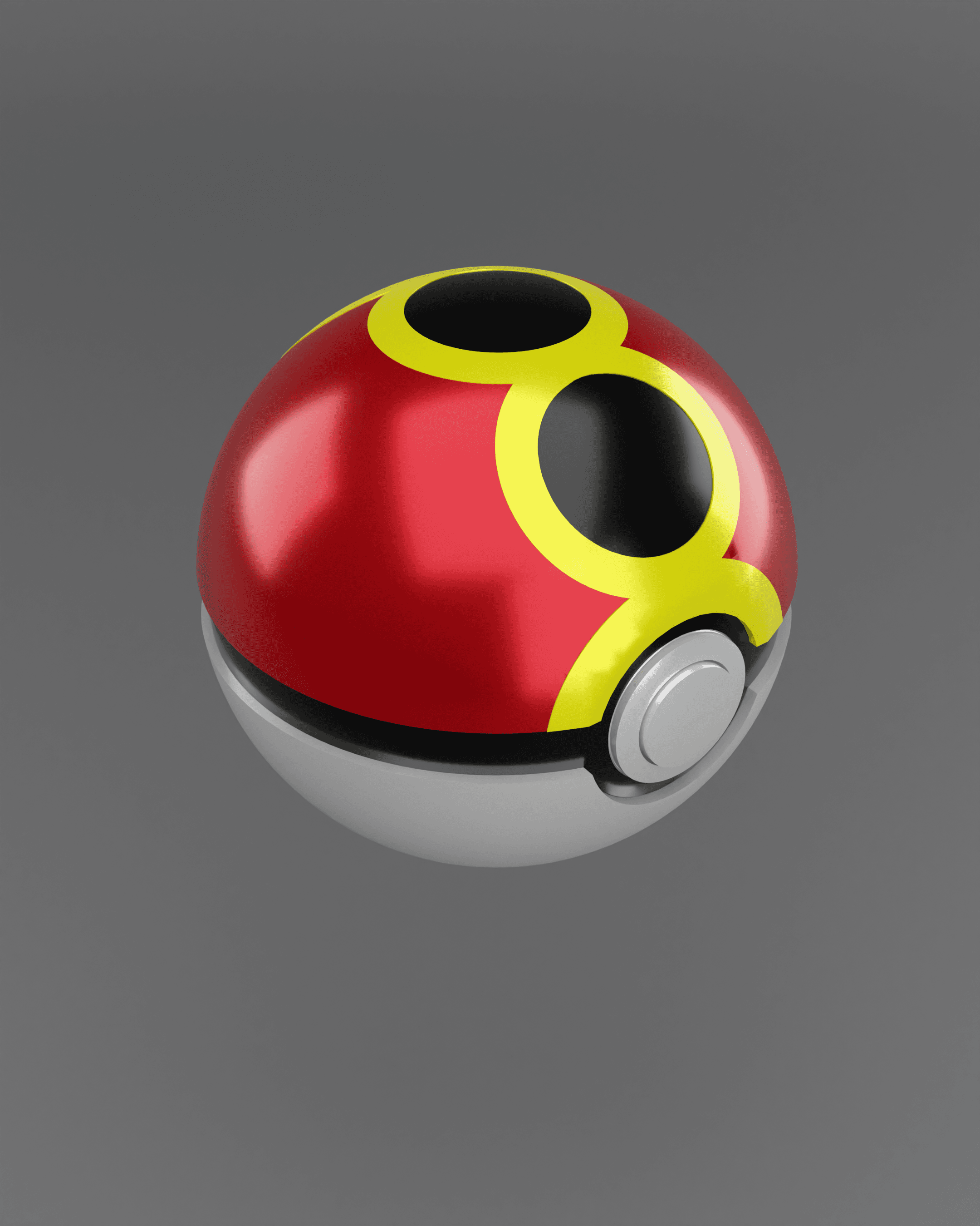 Repeat Ball Pokeball - Fan Art 3d model