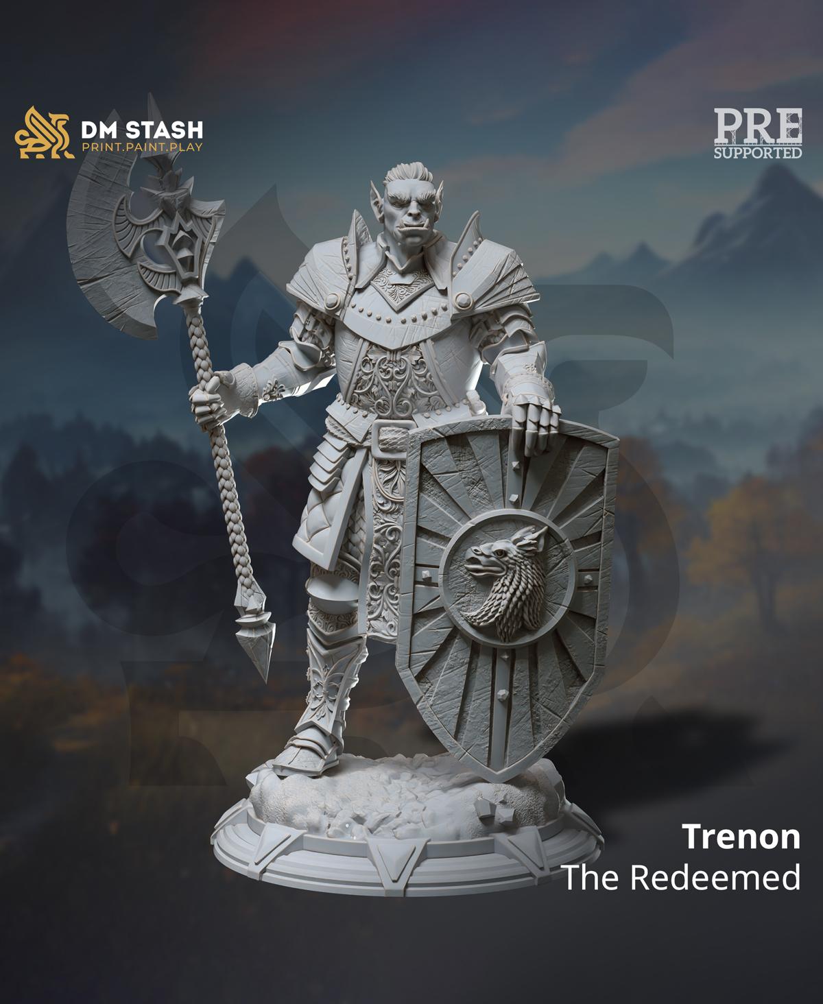Trenon the Redeemed 3d model