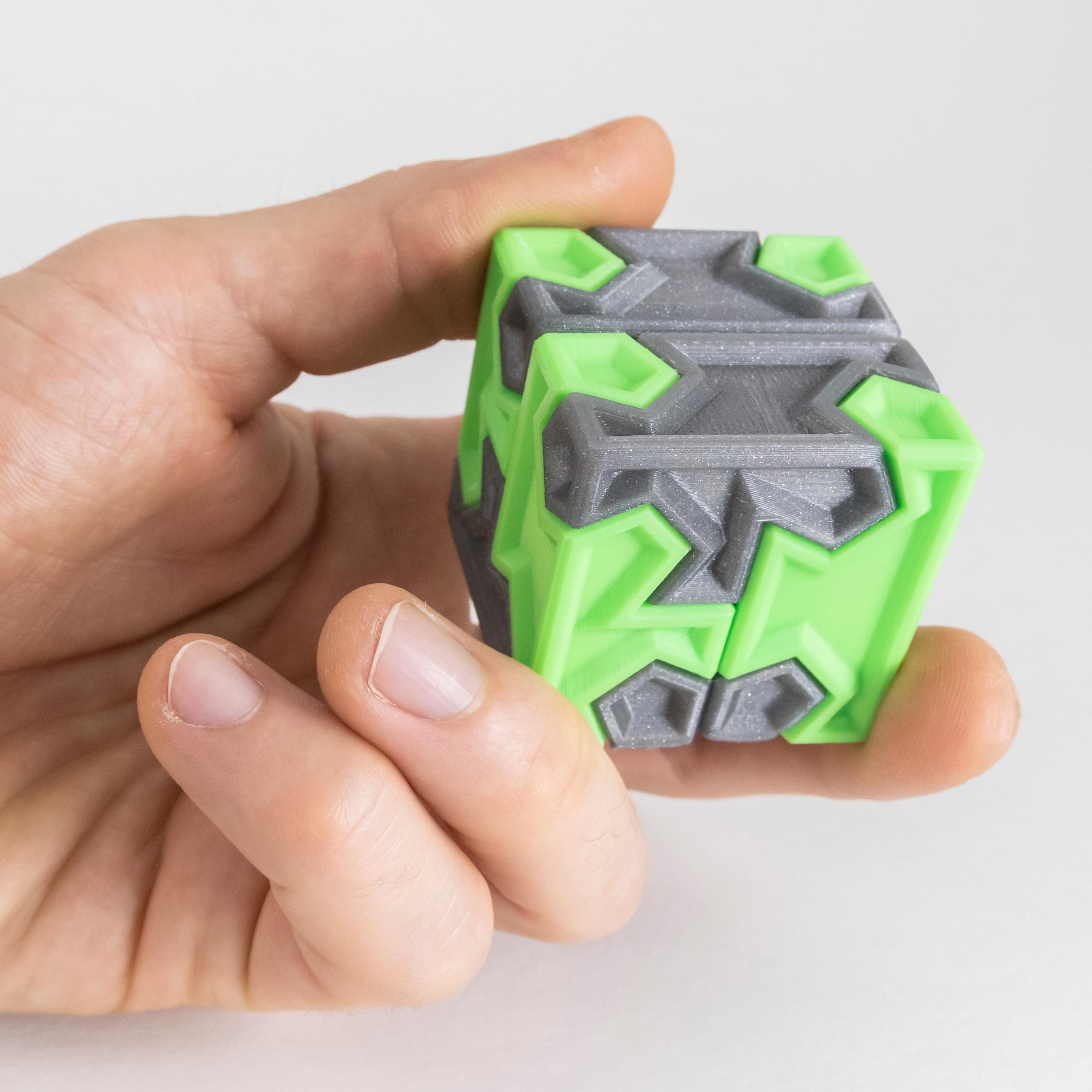 Tsugite Cube 2x2 Puzzle // Hypercube 3d model