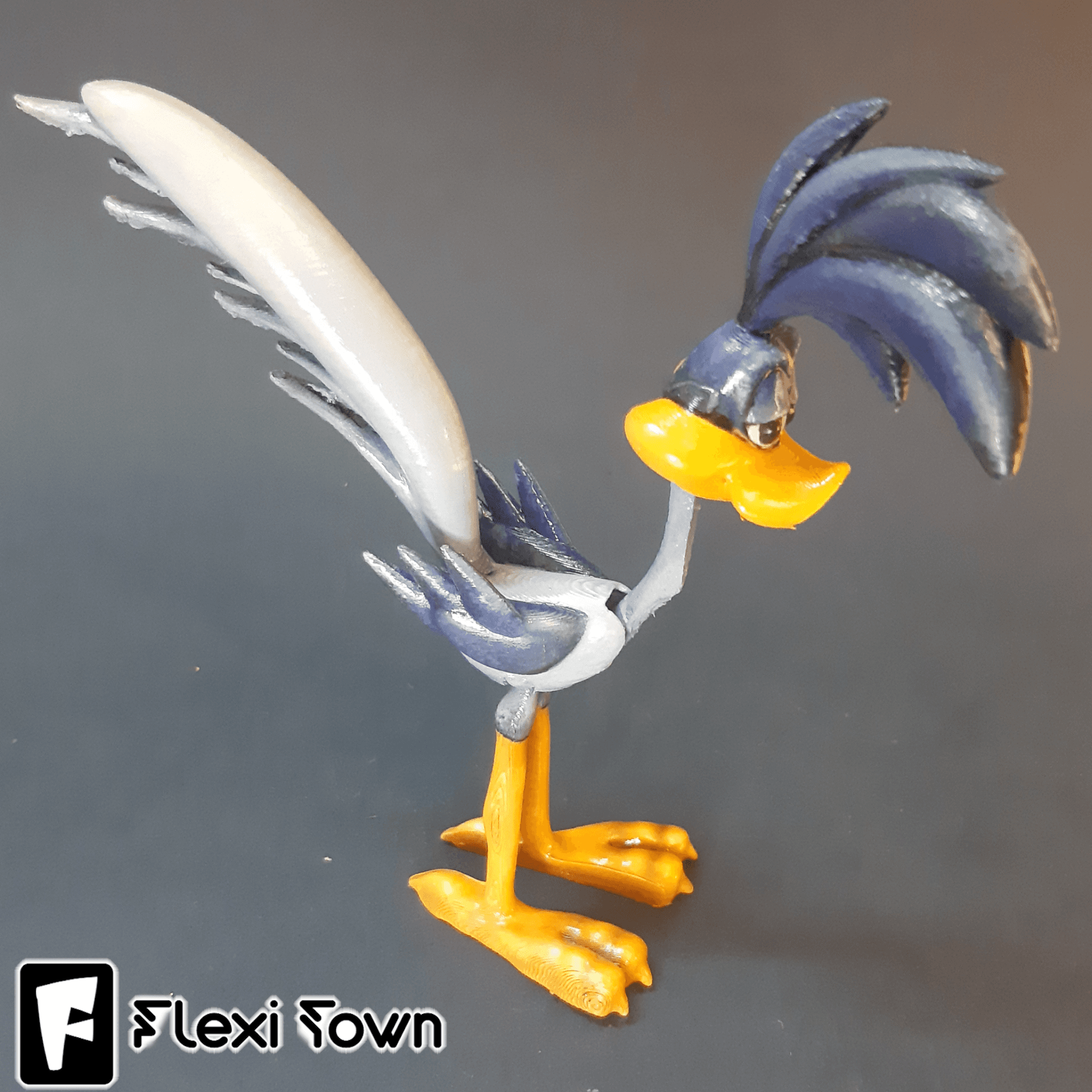 Flexi Print-in-Place Road Runner 3d model