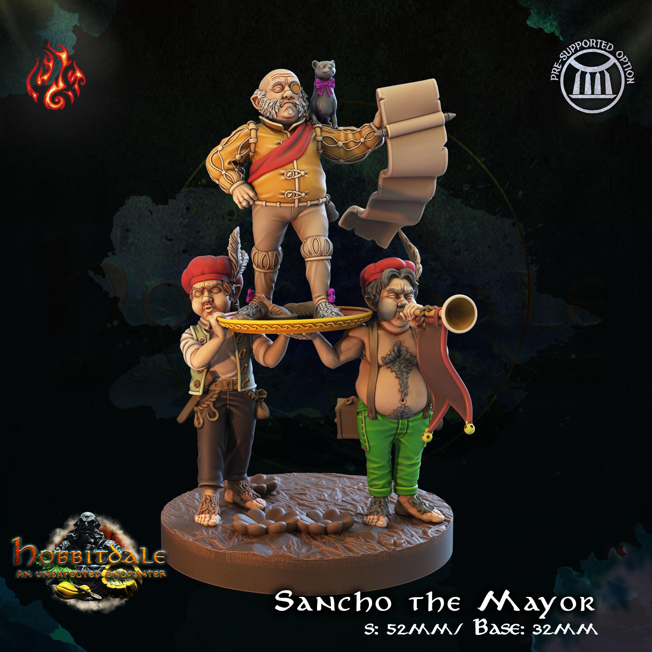 Sancho the Mayor 3d model