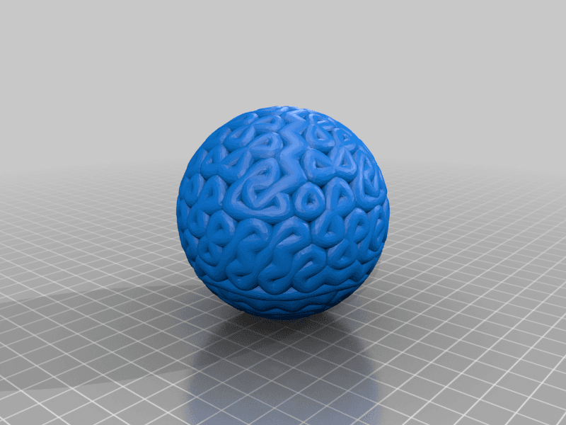 brain-ball 3d model