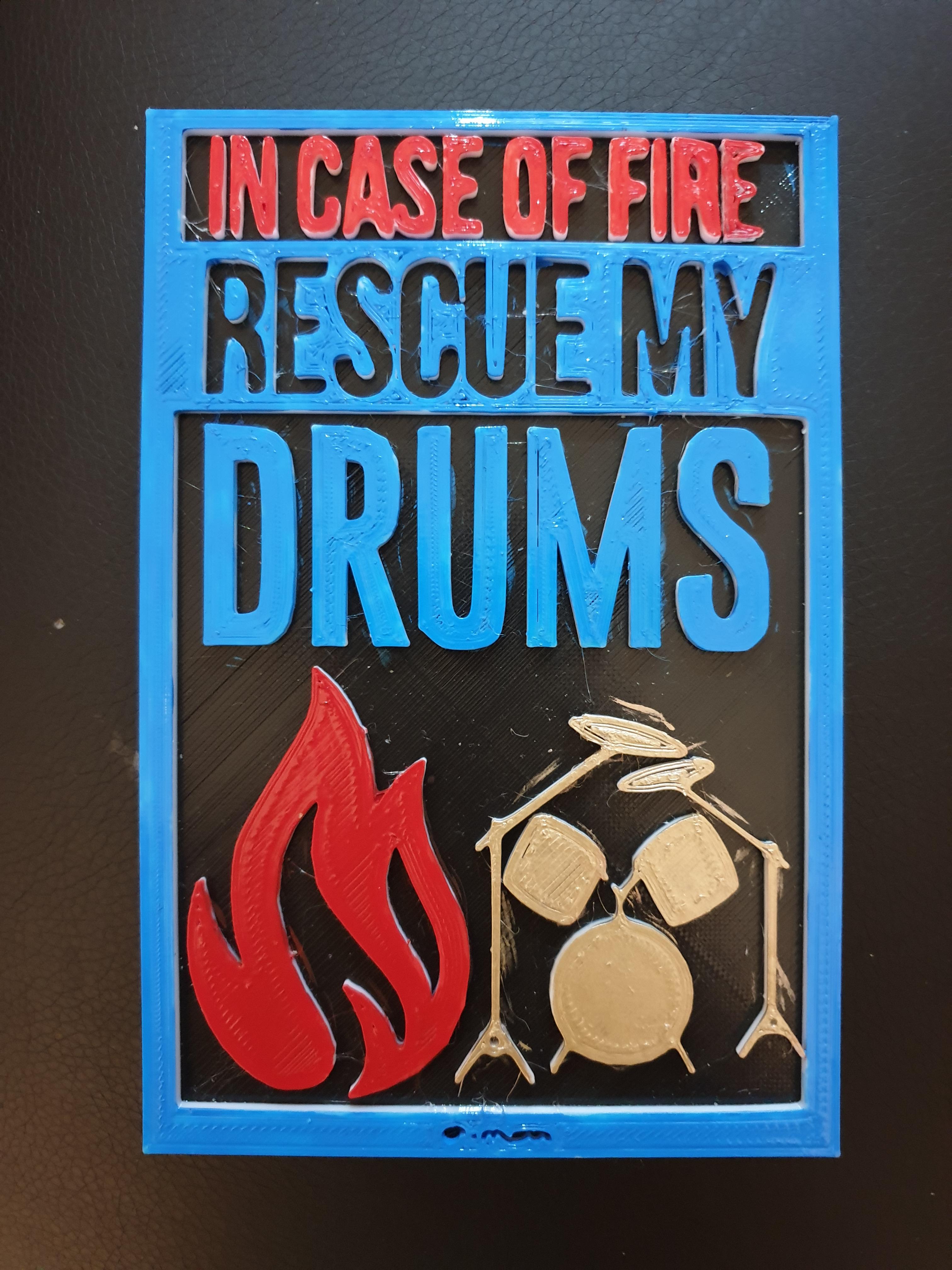 Rescue My Drums 3d model