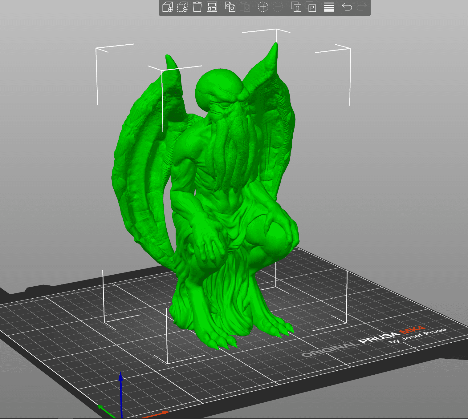 Cthulhu RISES for Halloween! Old gods, new technology! Fabled Creatures 02 3d model