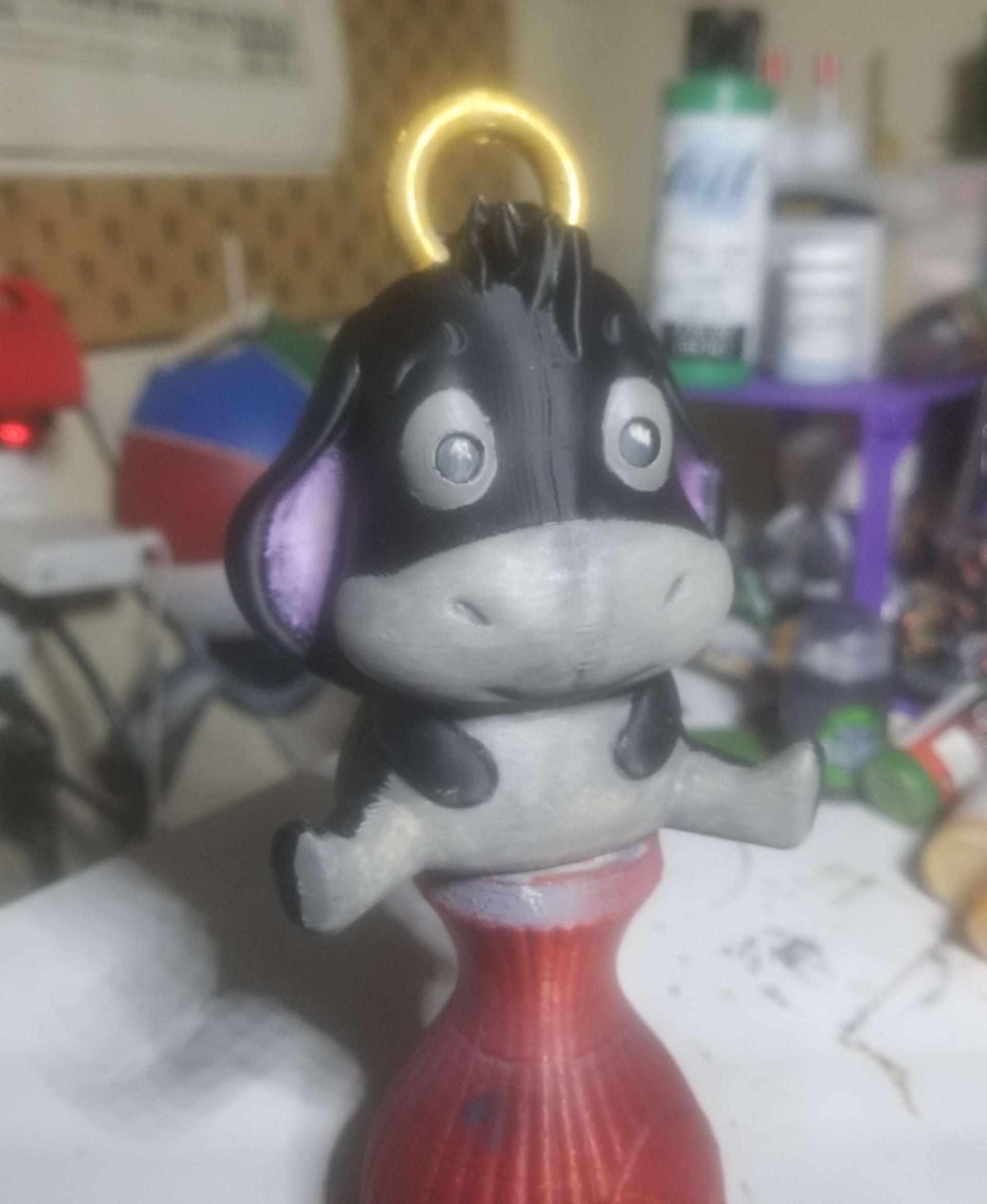 Eeyore Ornament - Support Free 3d model