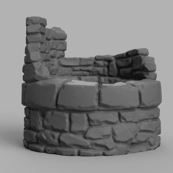 pit of stone 3d model