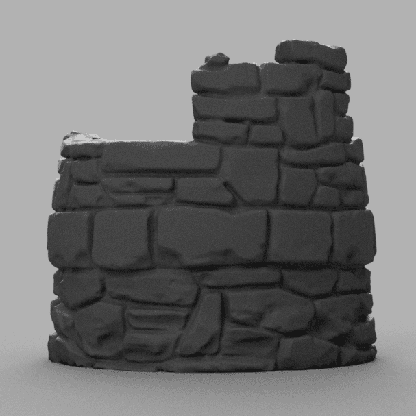 pit of stone 3d model