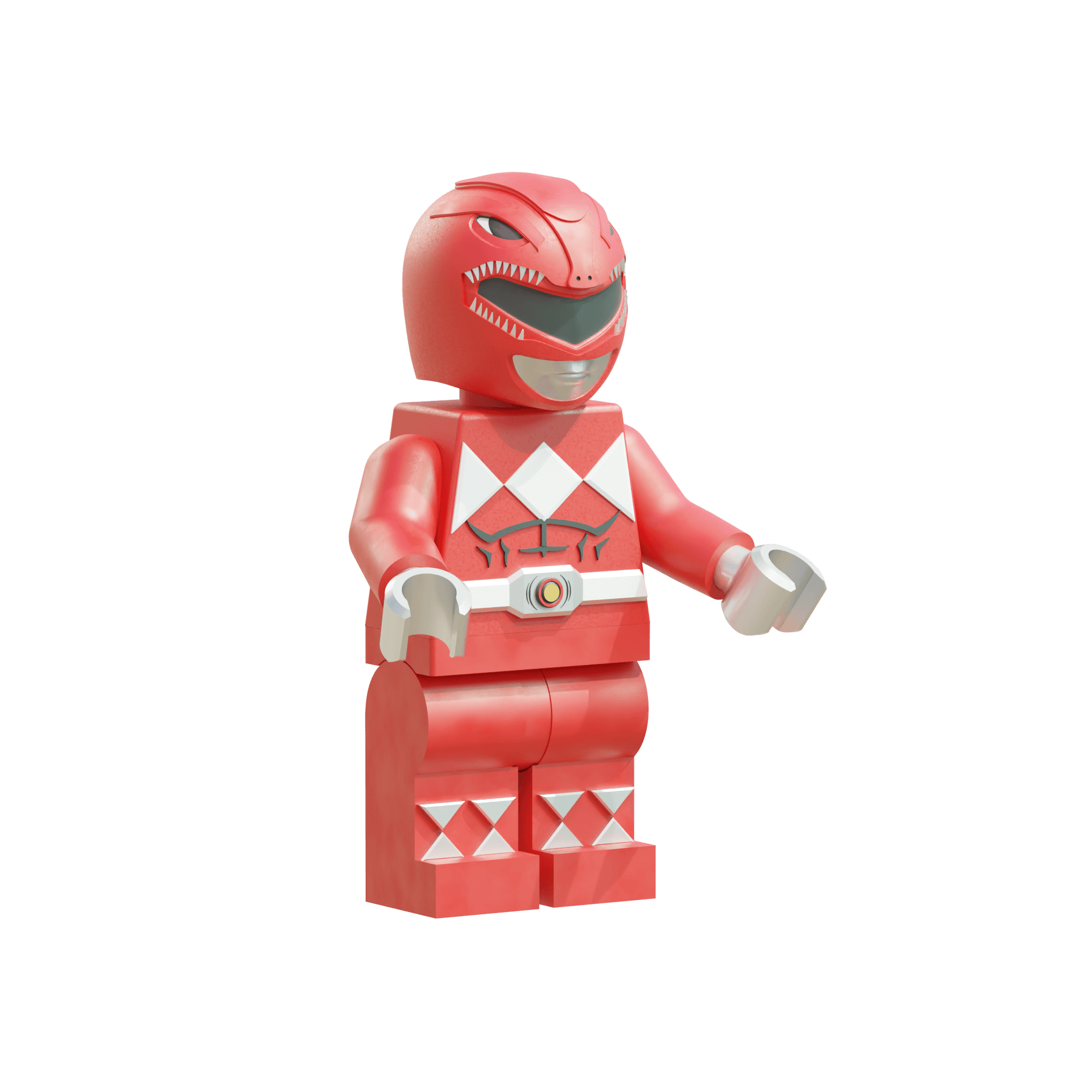 LEGO Red Ranger 3d model