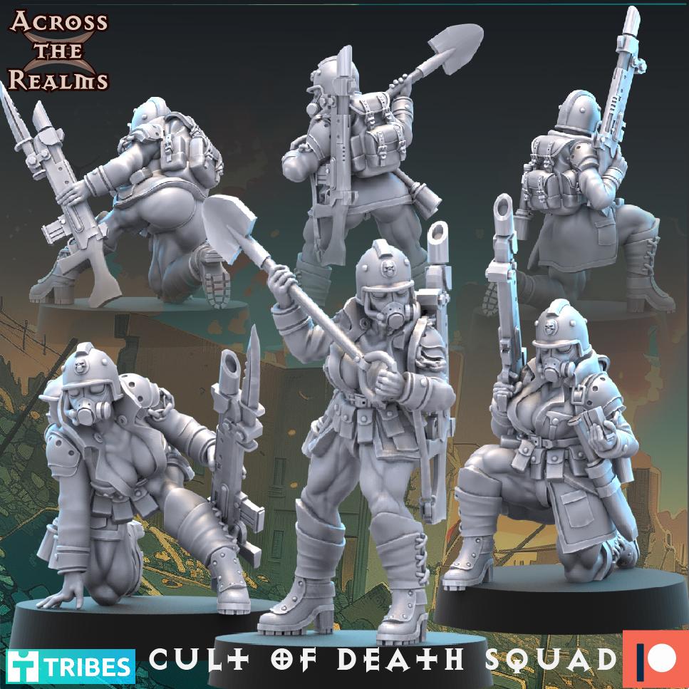 Cult of Death Squad 3d model