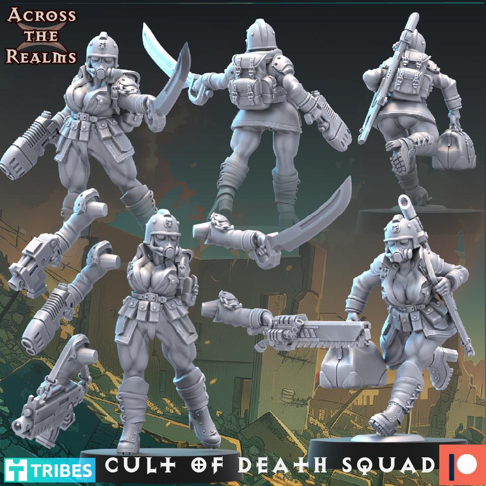 Cult of Death Squad 3d model