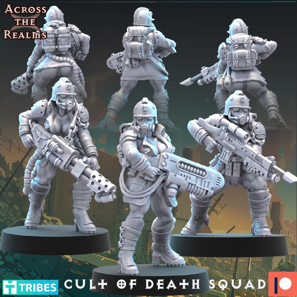 Cult of Death Squad 3d model