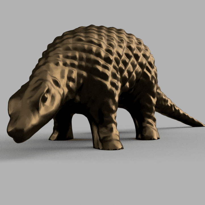 Pangolin 3d model