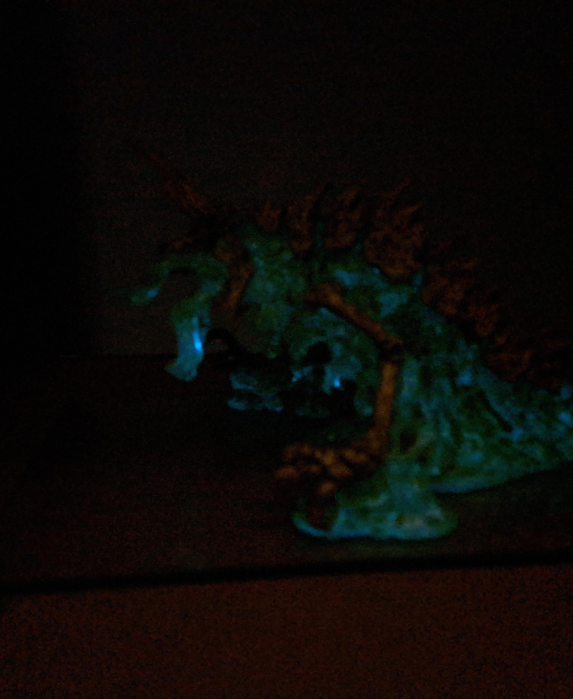 The Gelatinous Tarrasque - Slime made with grafkit glow in the dark blue resin - 3d model