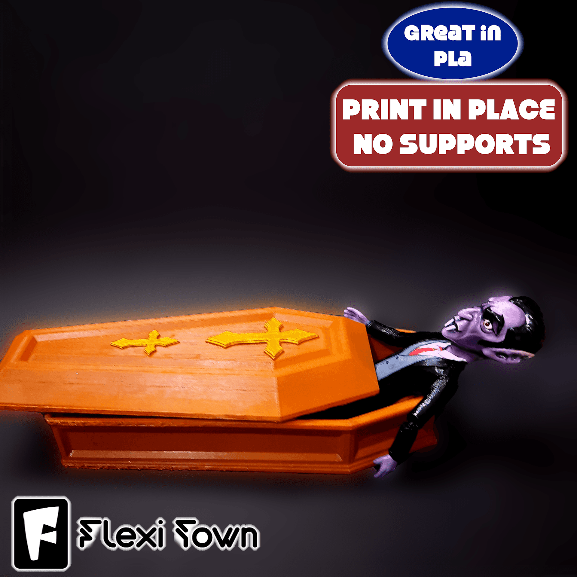 Flexi Print-in-Place Dracula 3d model