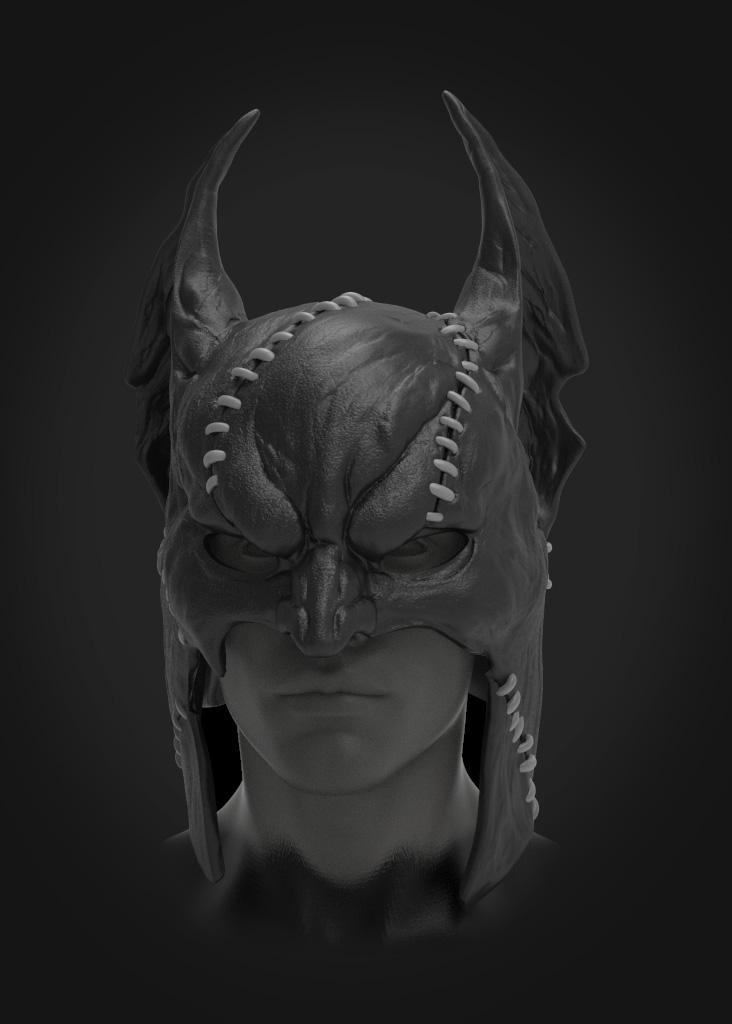 Caveman Batman 3d model