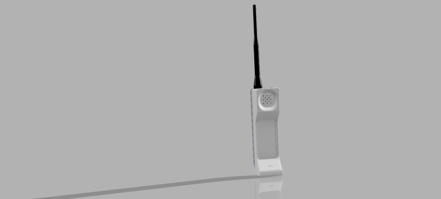 The World's First Cellphone 3d model