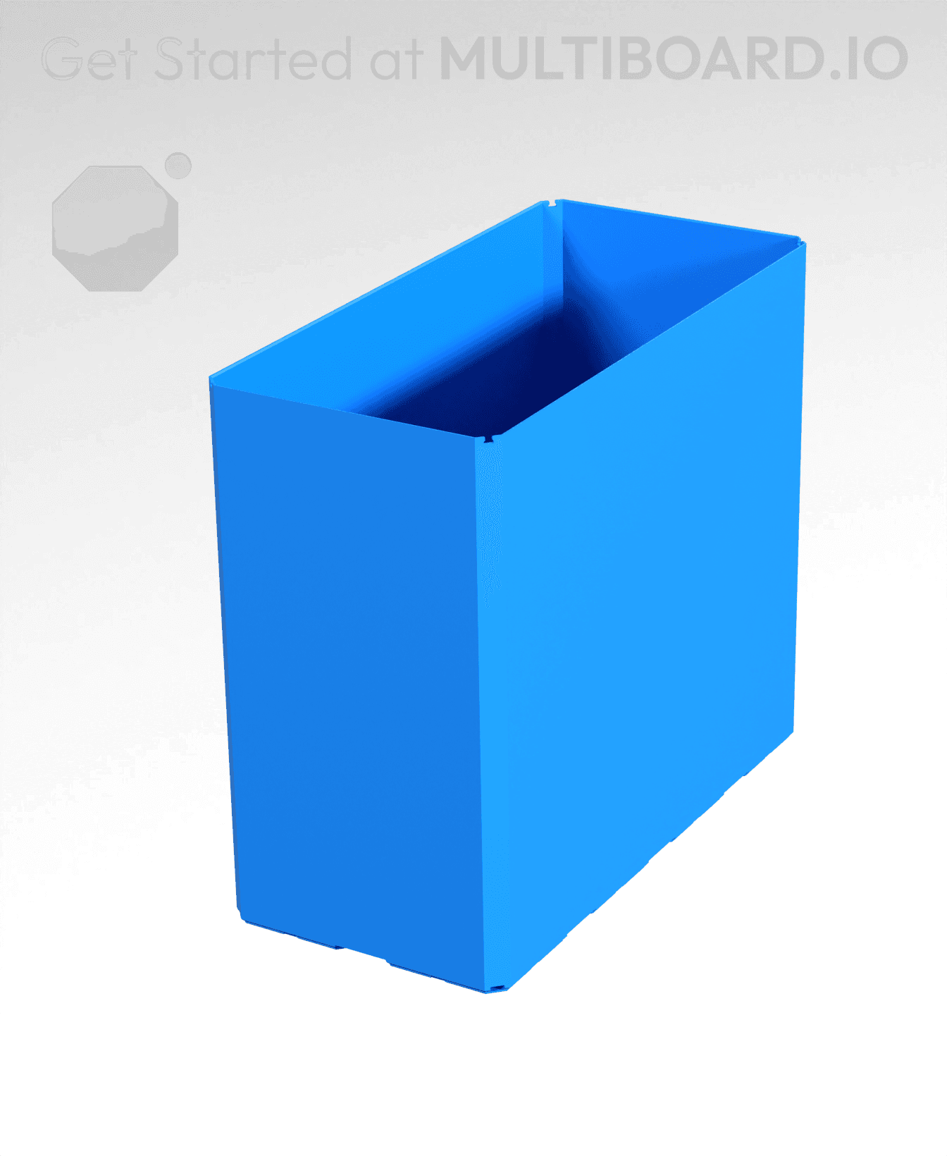 2x4x3.5 - Bin - Multibin Insert 3d model