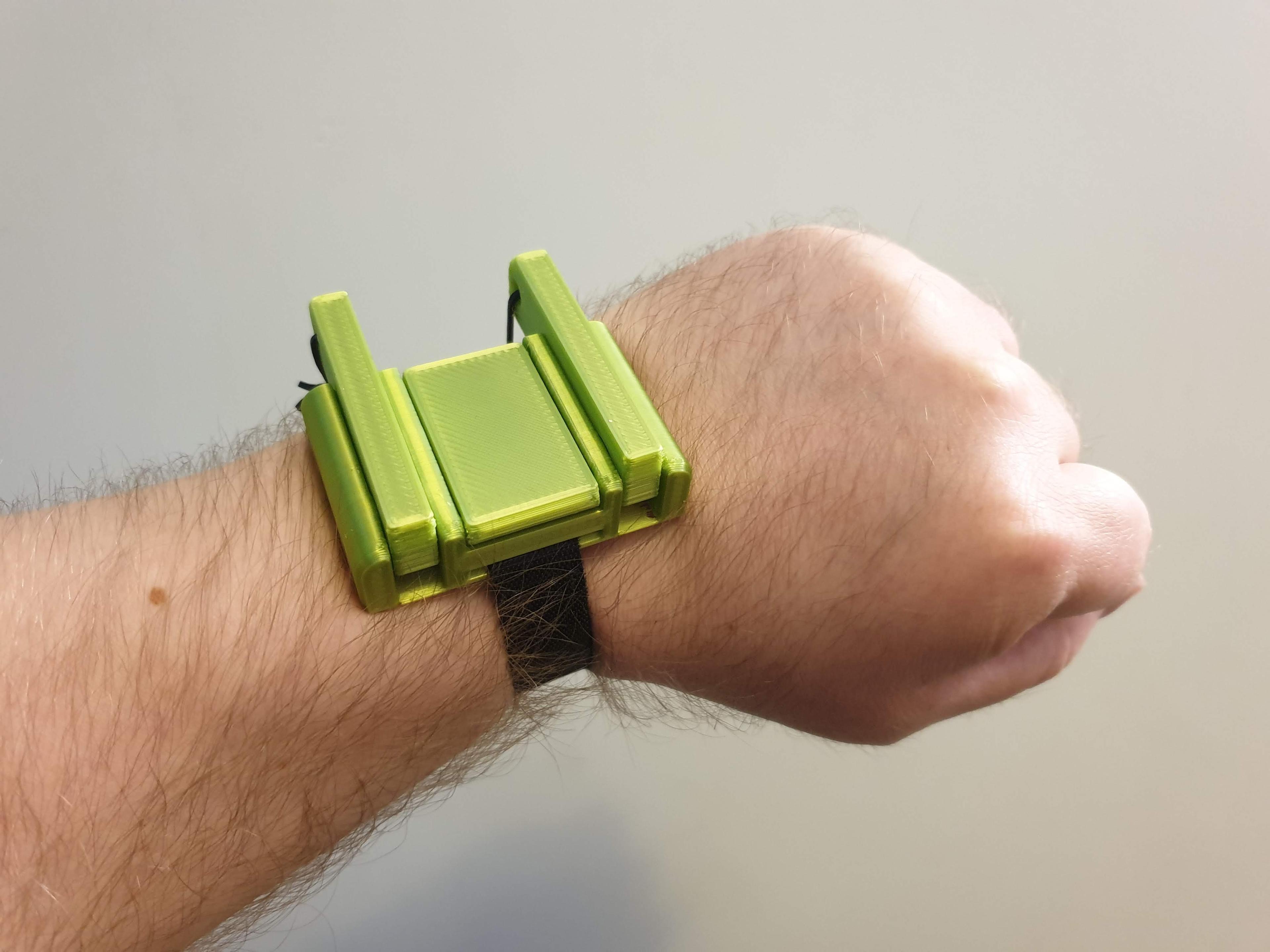 Mini Wrist Slingshot (Print-in-Place) 3d model