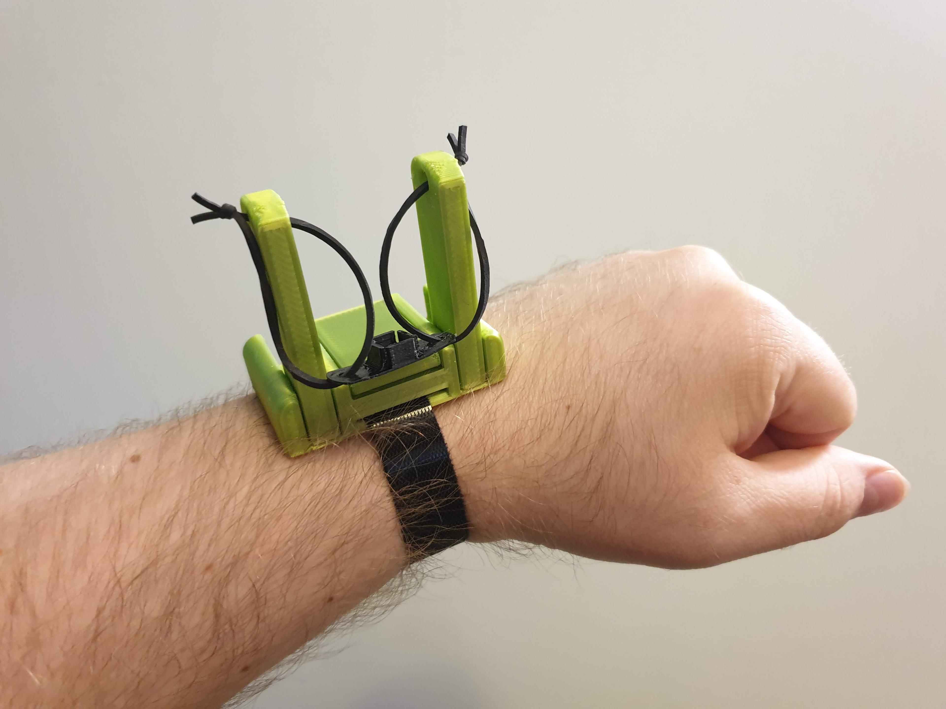 Mini Wrist Slingshot (Print-in-Place) 3d model